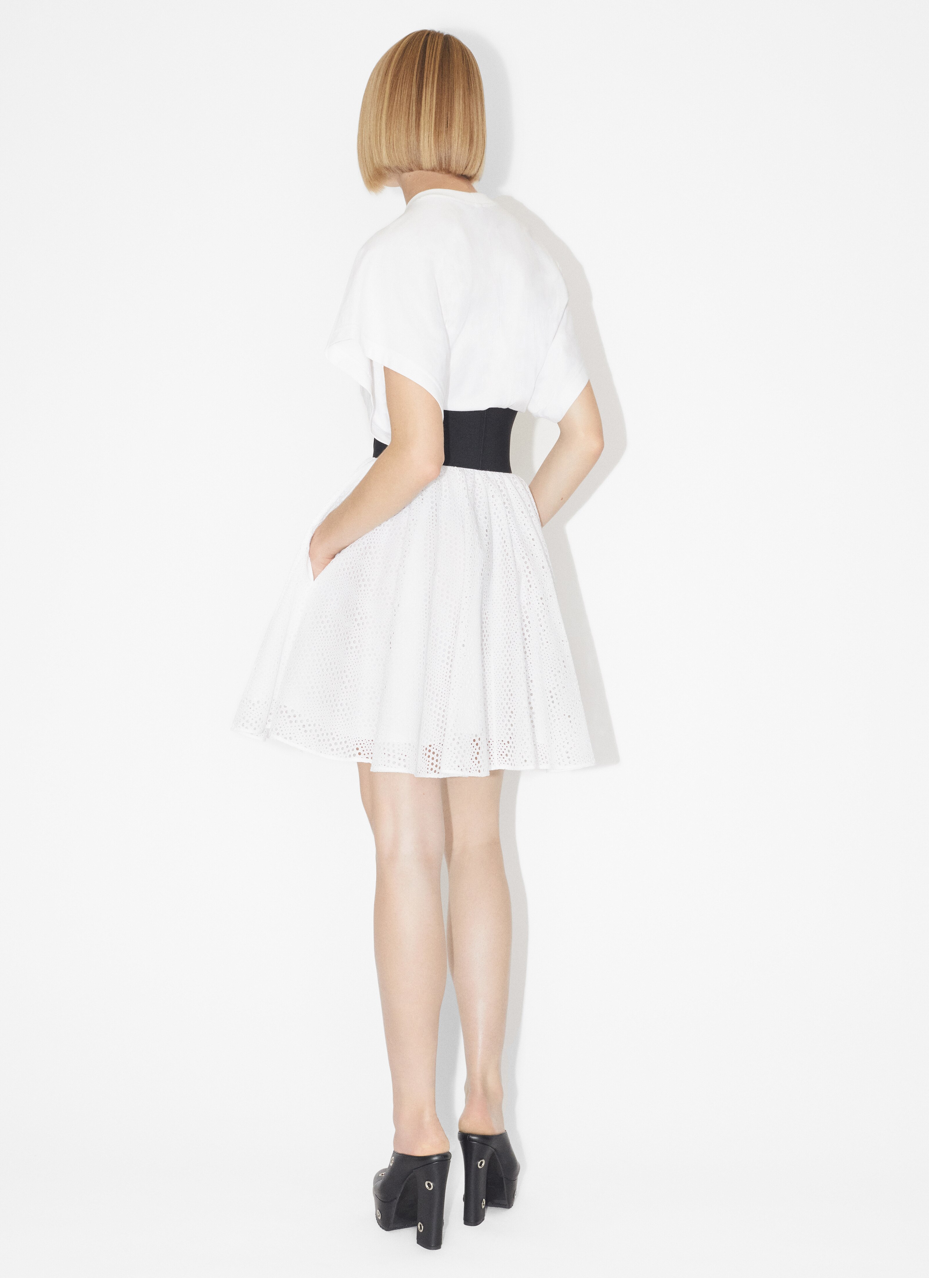 ALAÏA WHITE T-SHIRT ALAÏA