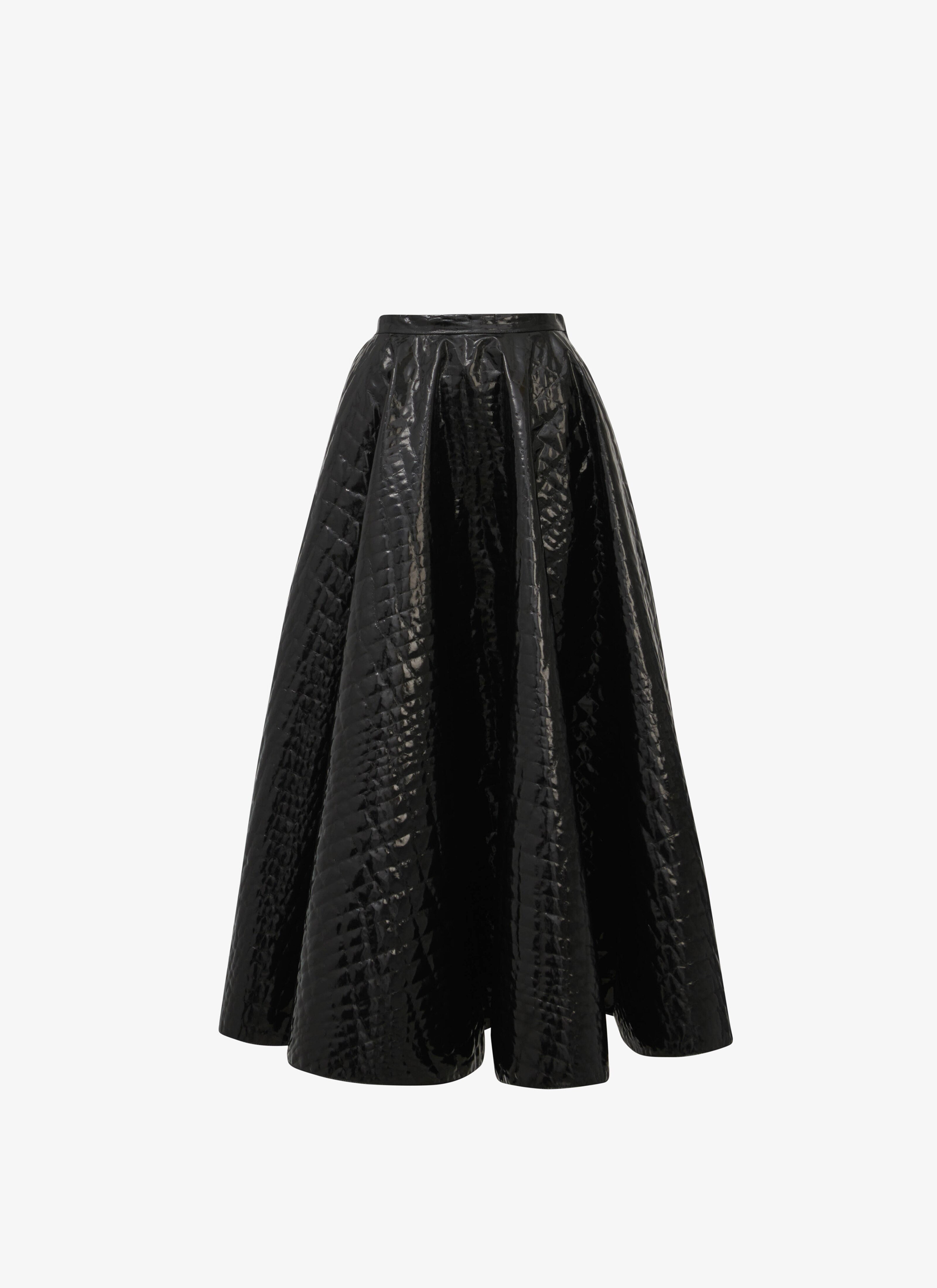 Midi "crocodile" pattern skirt - maison-alaia.com