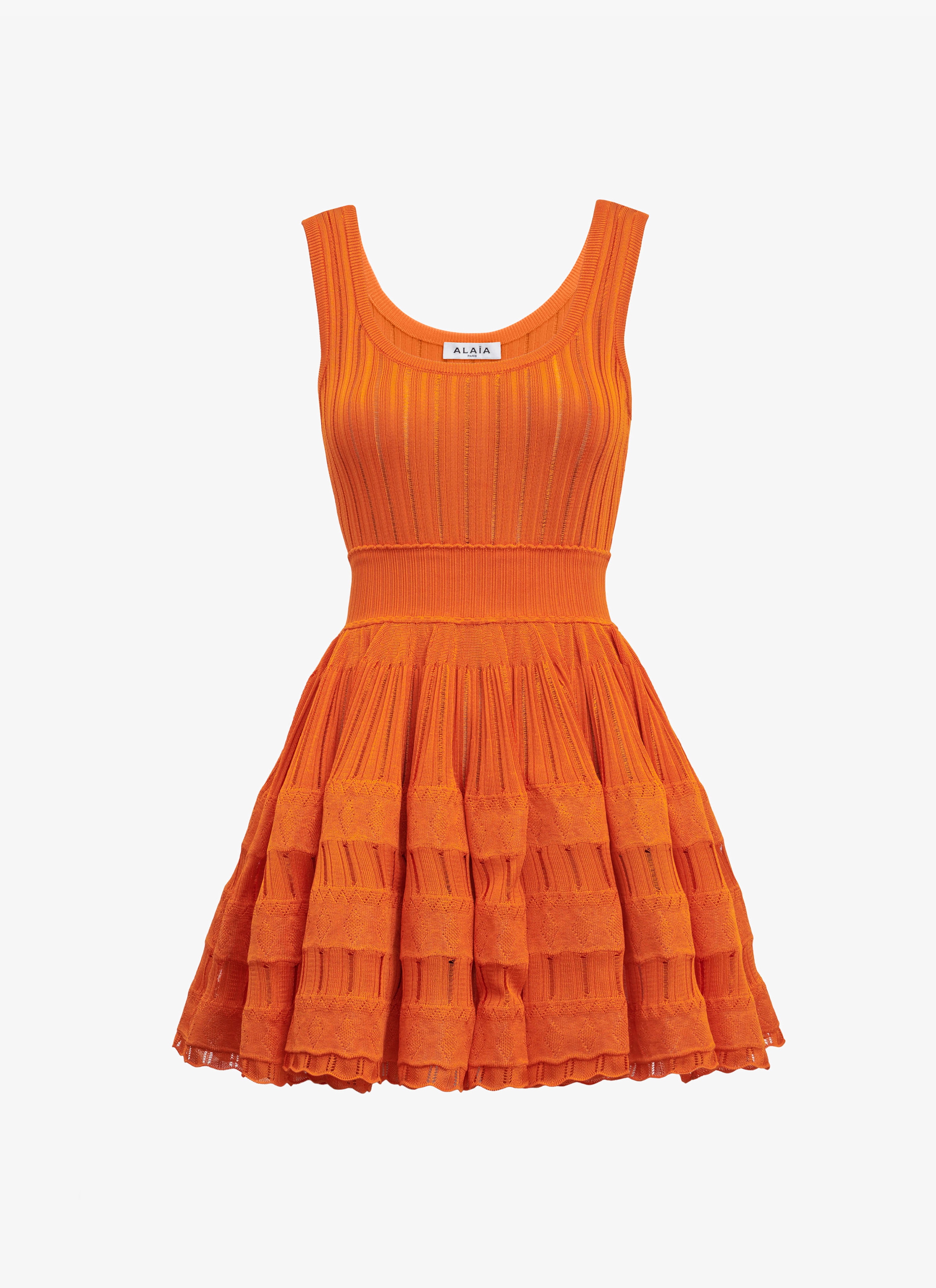 Shiny crinoline dress maison-alaia.com