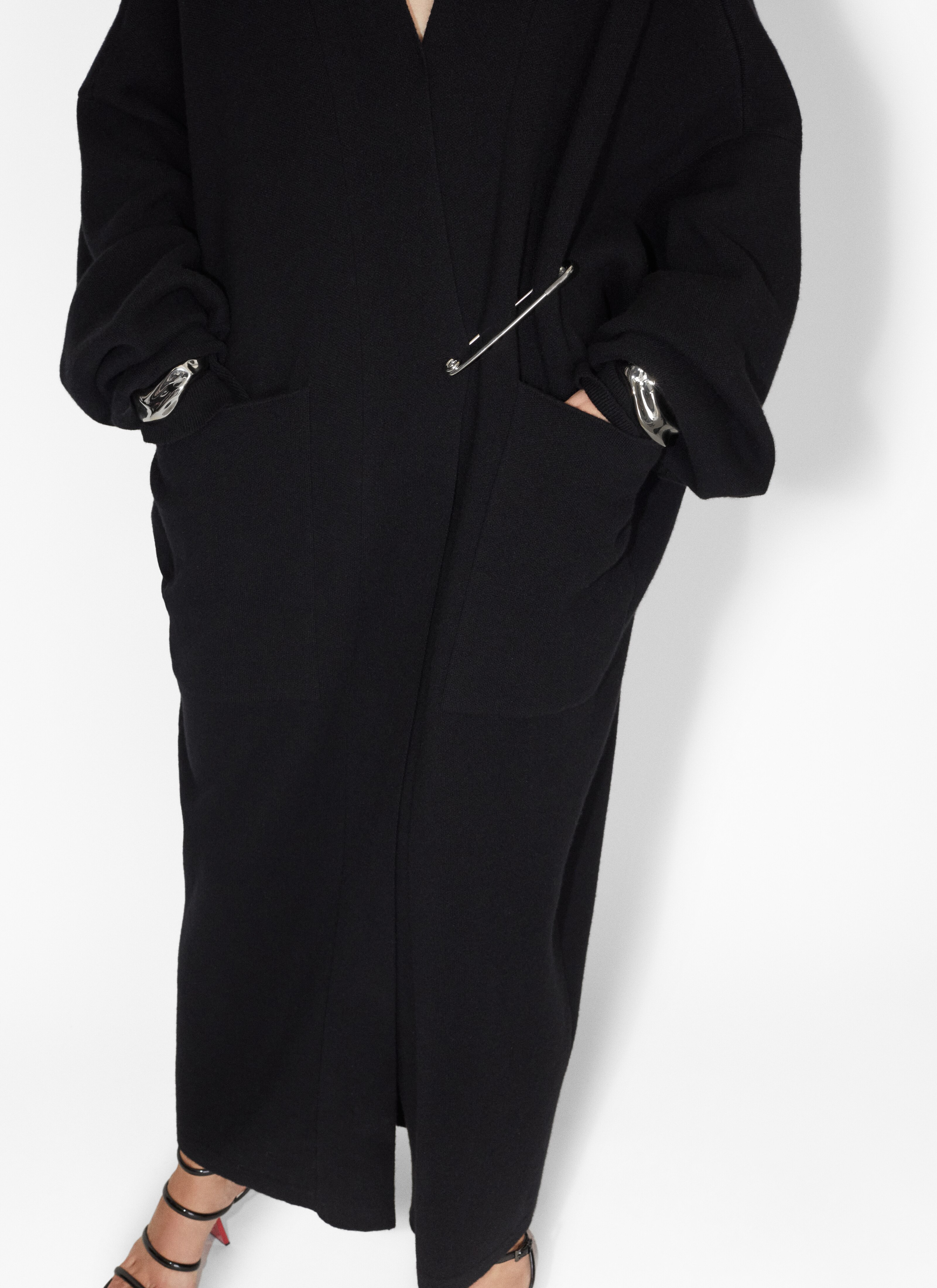 Boiled cashmere coat - maison-alaia.com
