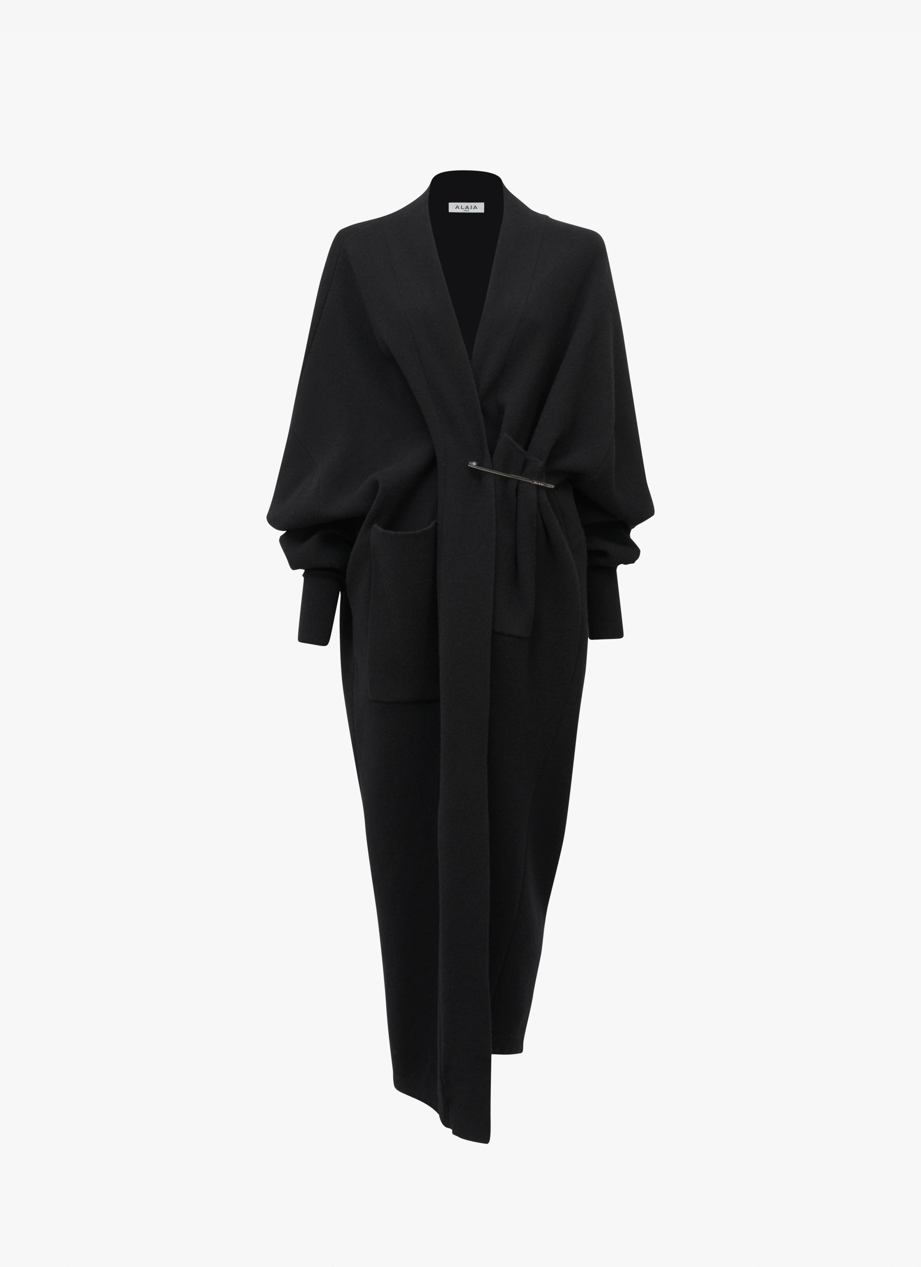 Boiled cashmere coat - maison-alaia.com