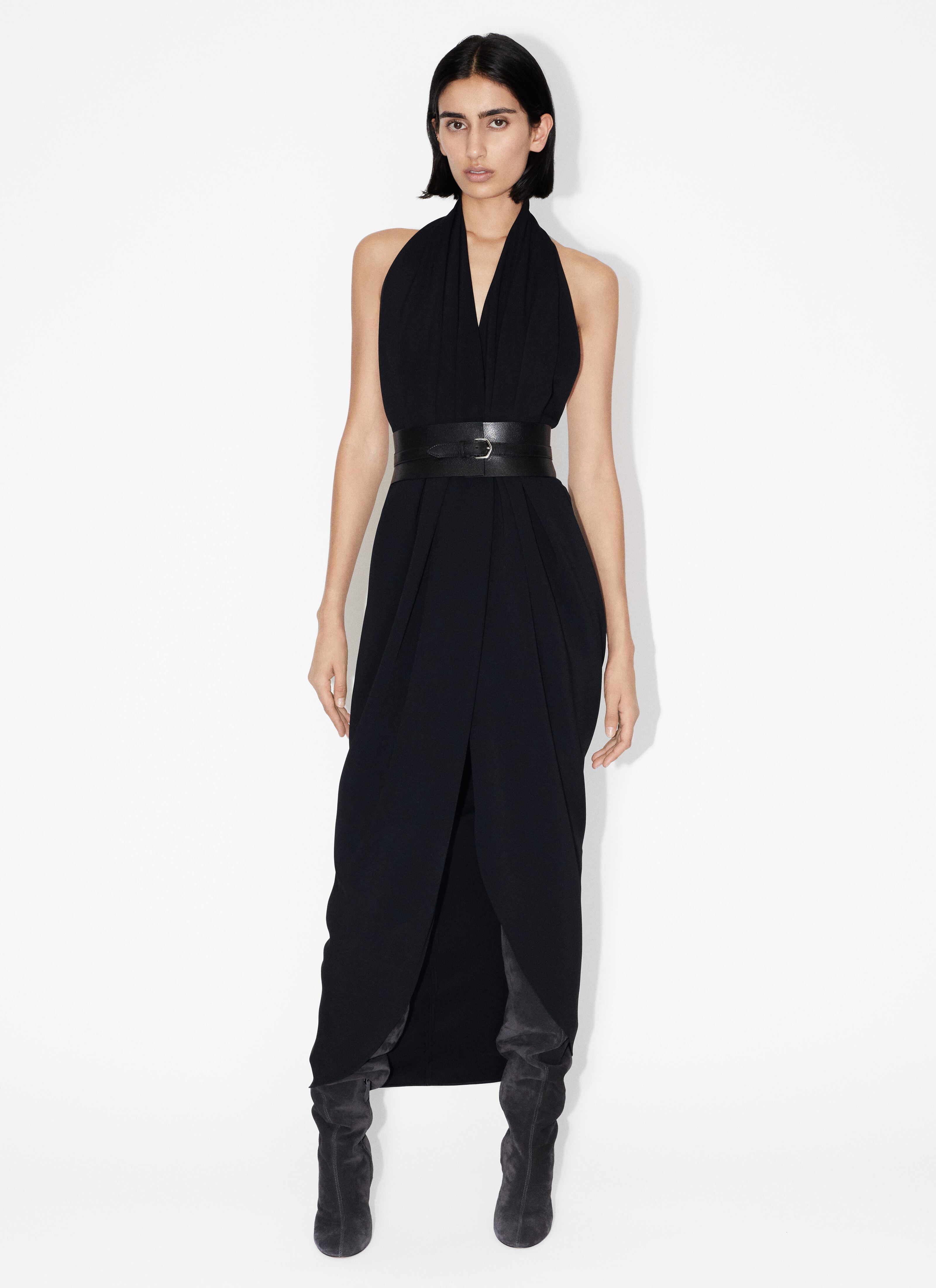 ALAÏA BLACK EVENING GOWN
