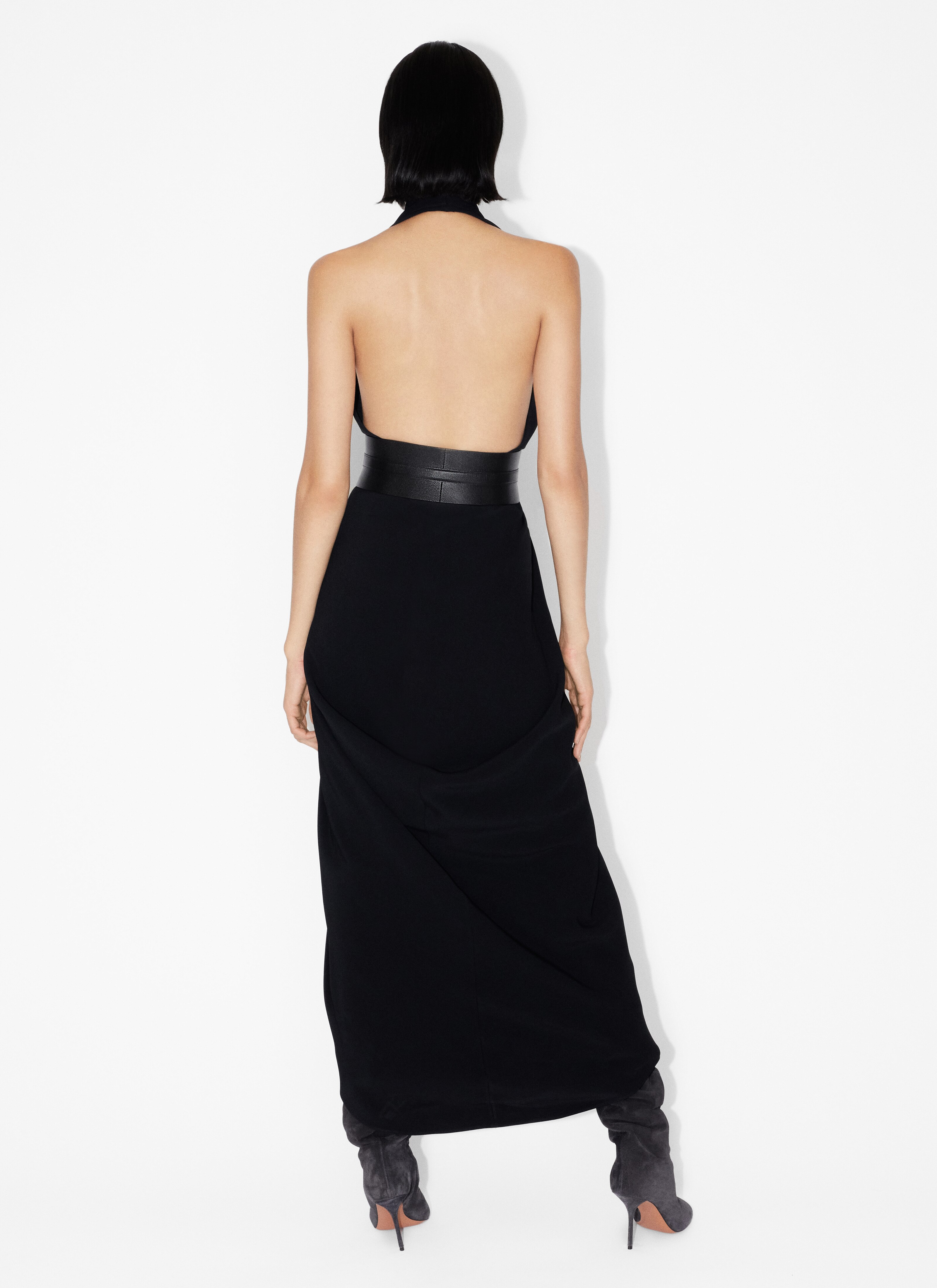 ALAÏA BLACK EVENING GOWN