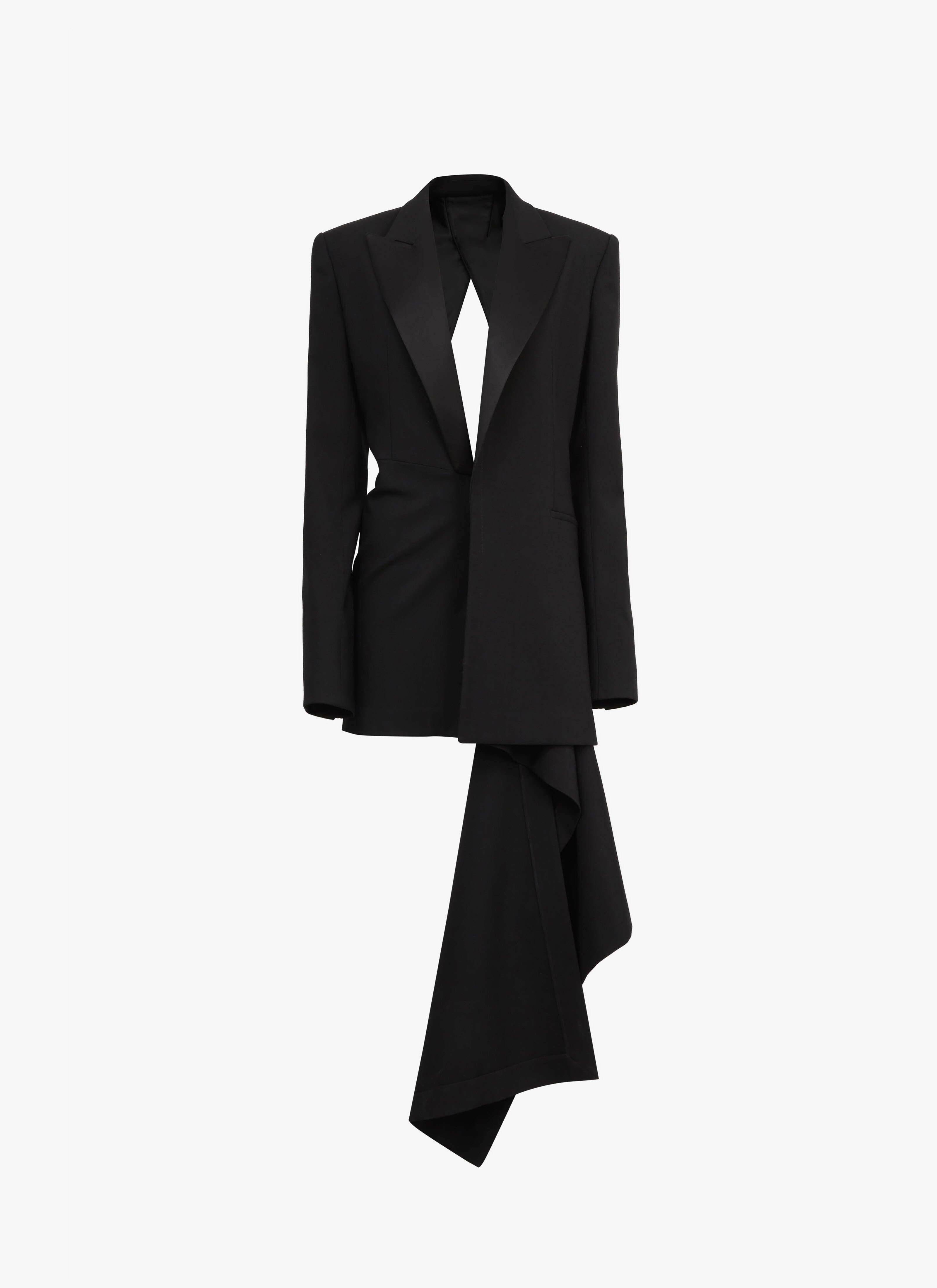 Tailored dress in wool maison-alaia.com