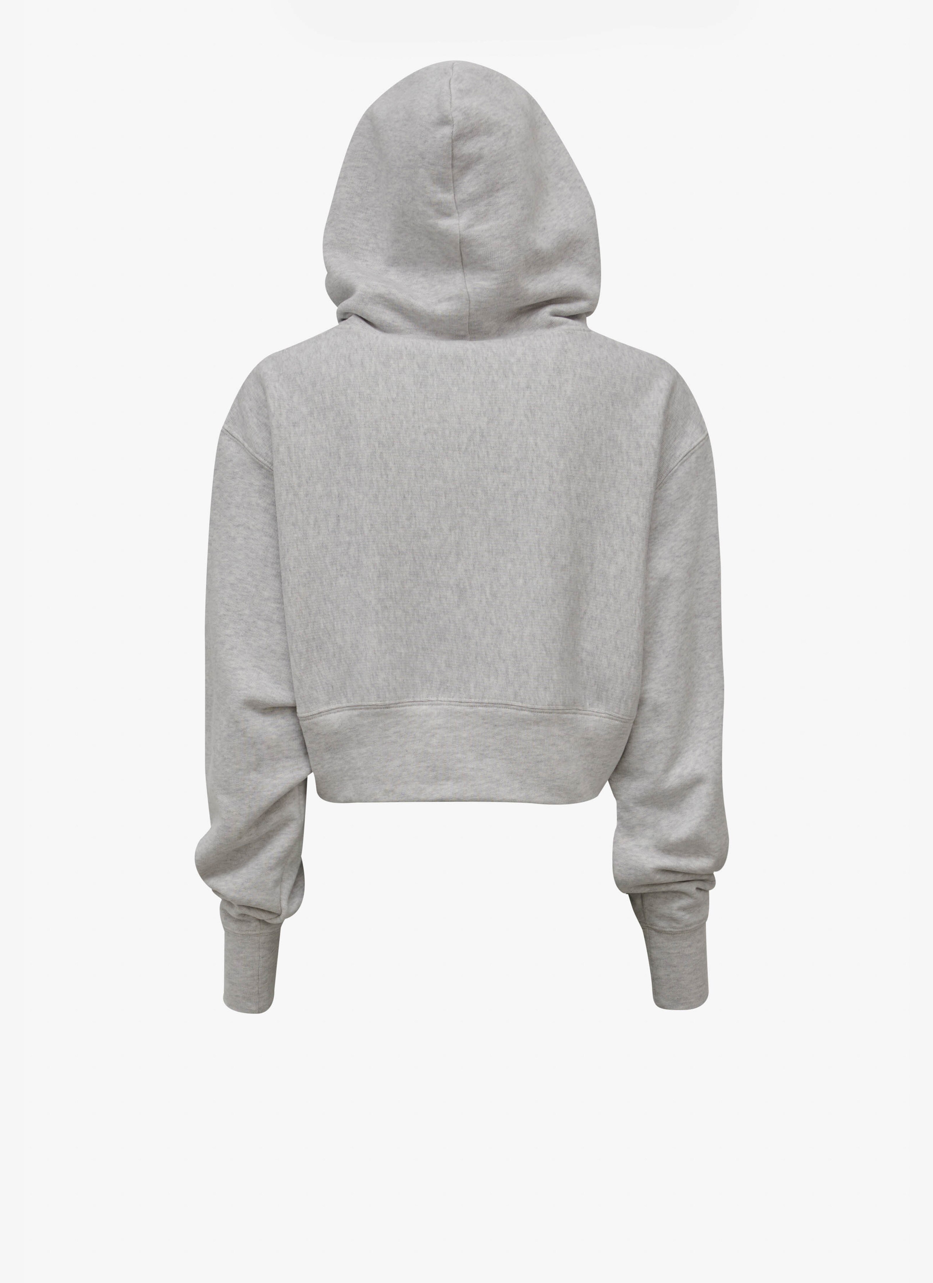 Cropped hoodie - maison-alaia.com