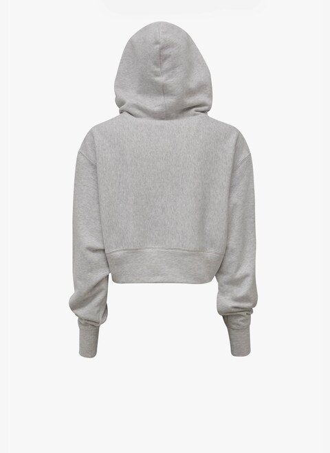 Cropped hoodie - maison-alaia.com
