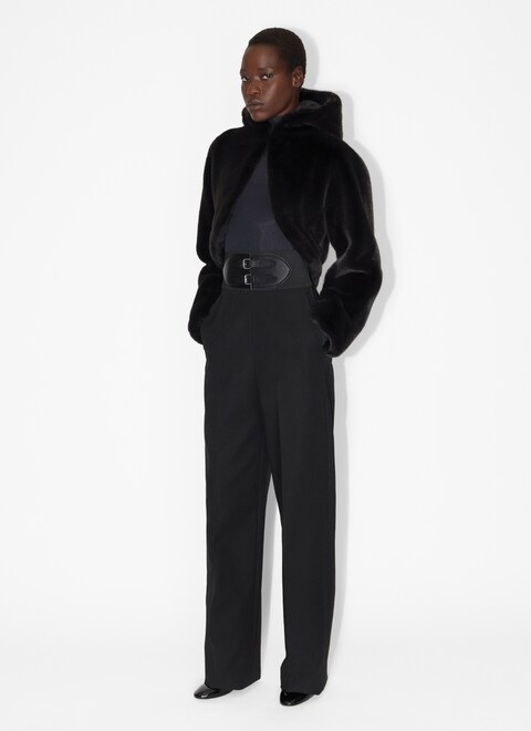 Hooded bolero jacket - maison-alaia.com