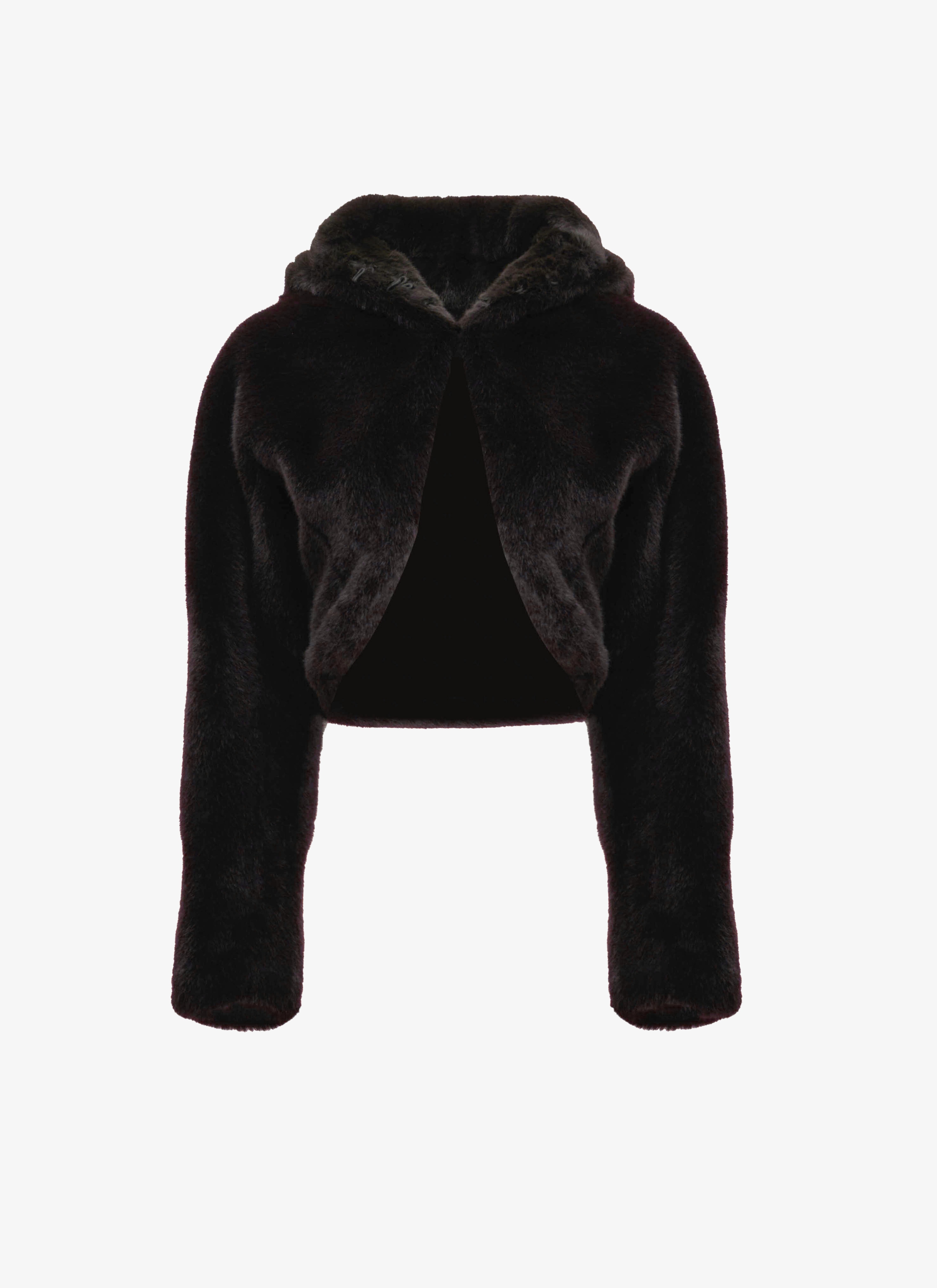 Hooded bolero jacket - maison-alaia.com