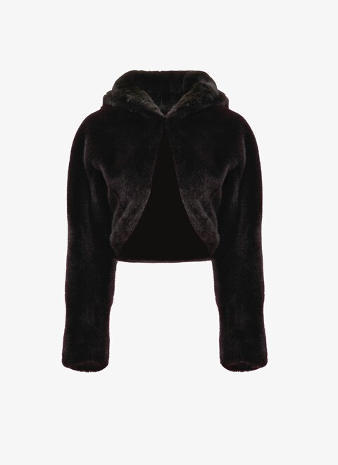 Hooded bolero jacket - maison-alaia.com