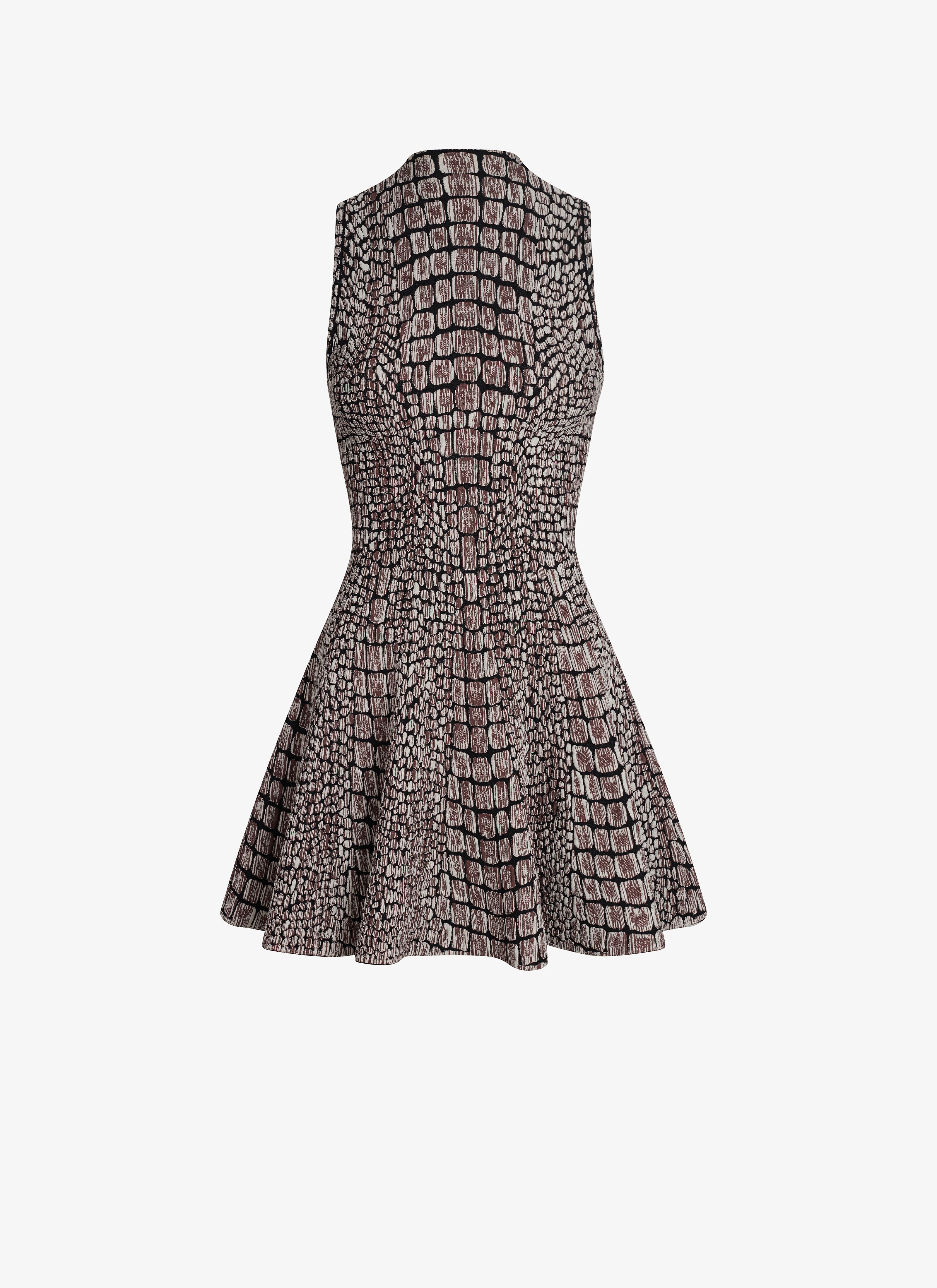 Robe en jacquard crocodile maison-alaia.com