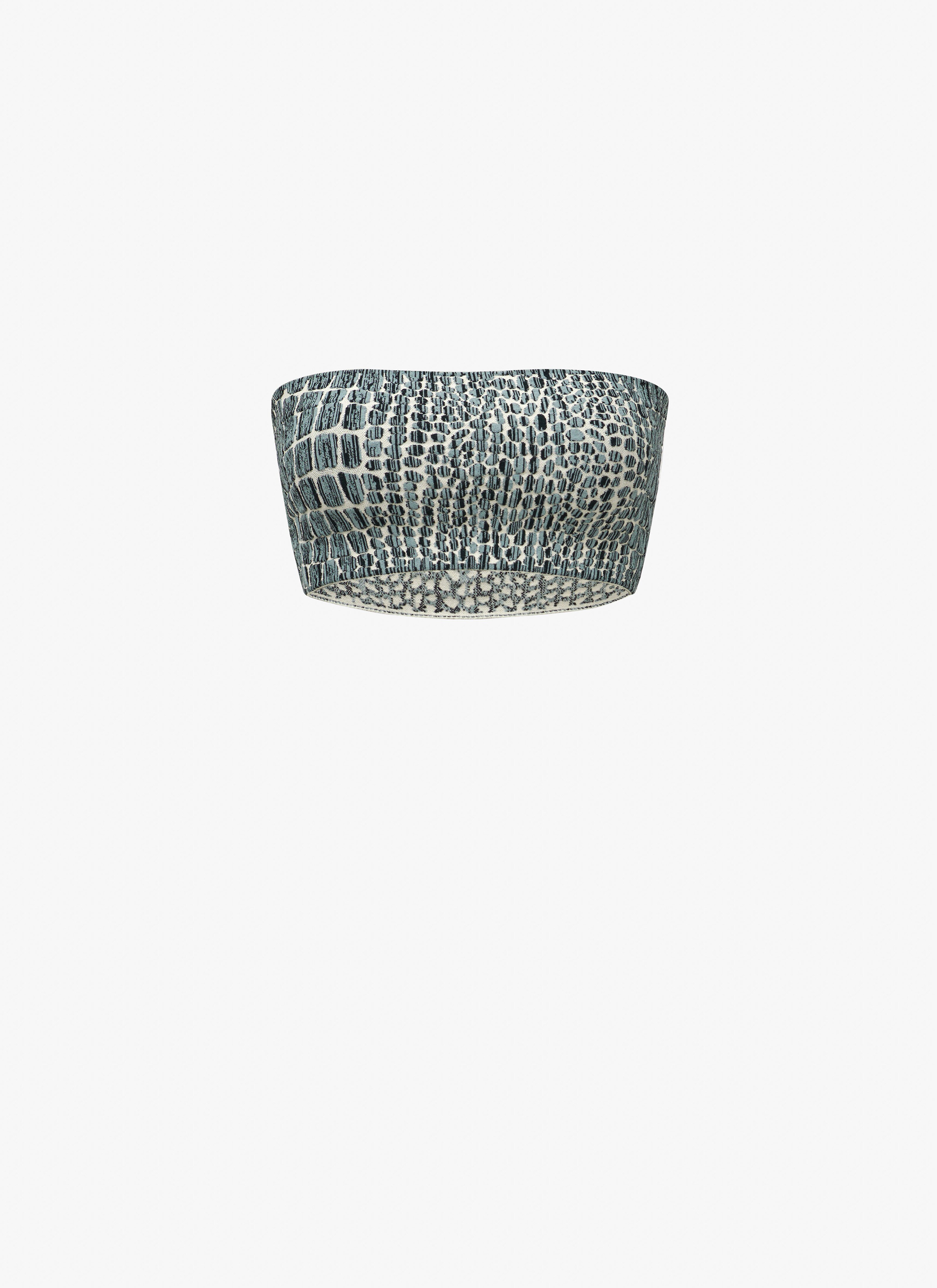 Crocodile jacquard bandeau maison-alaia.com