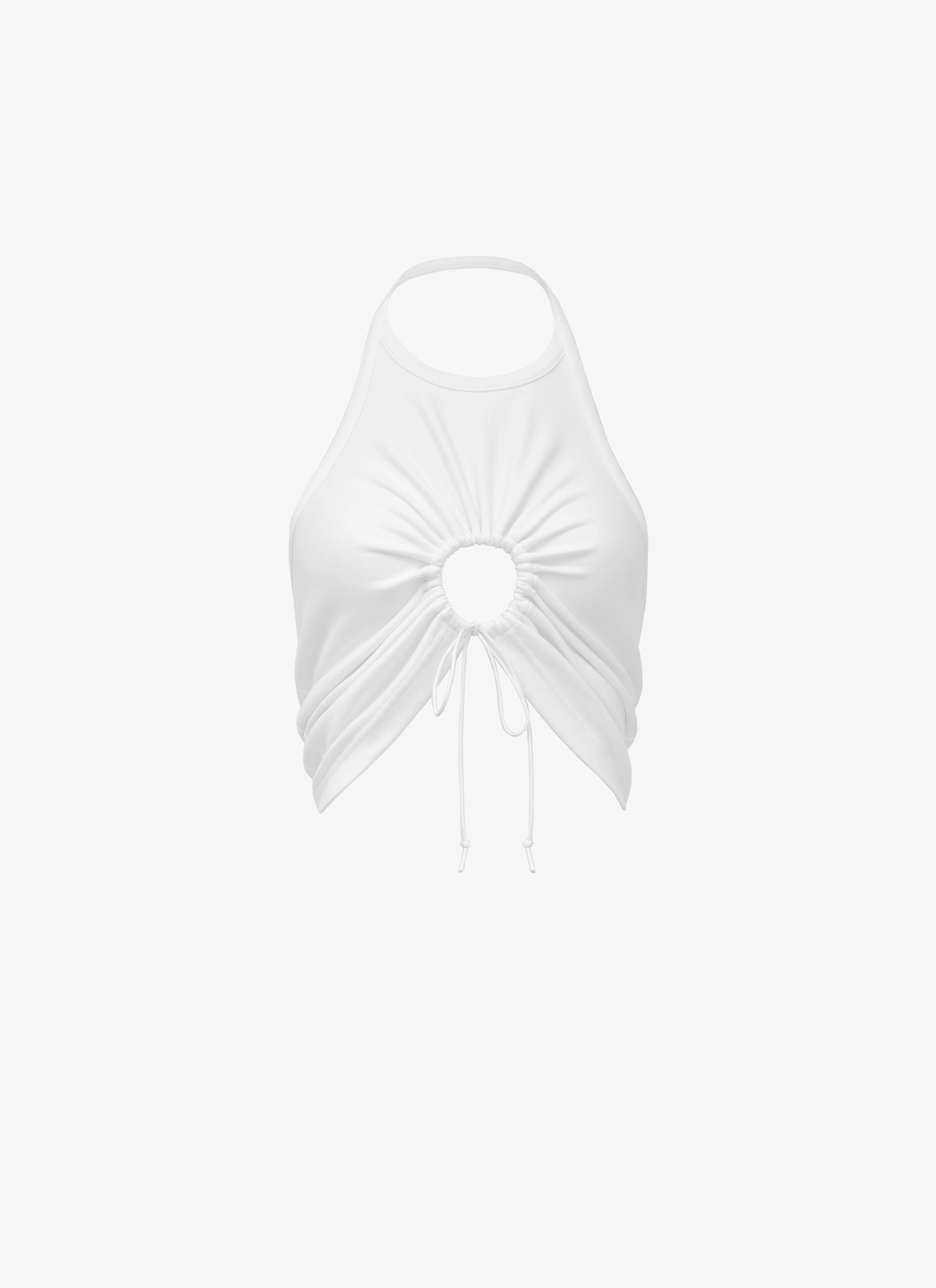 Gathered tank top maison-alaia.com