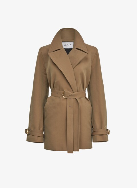 Midi trench coat - maison-alaia.com
