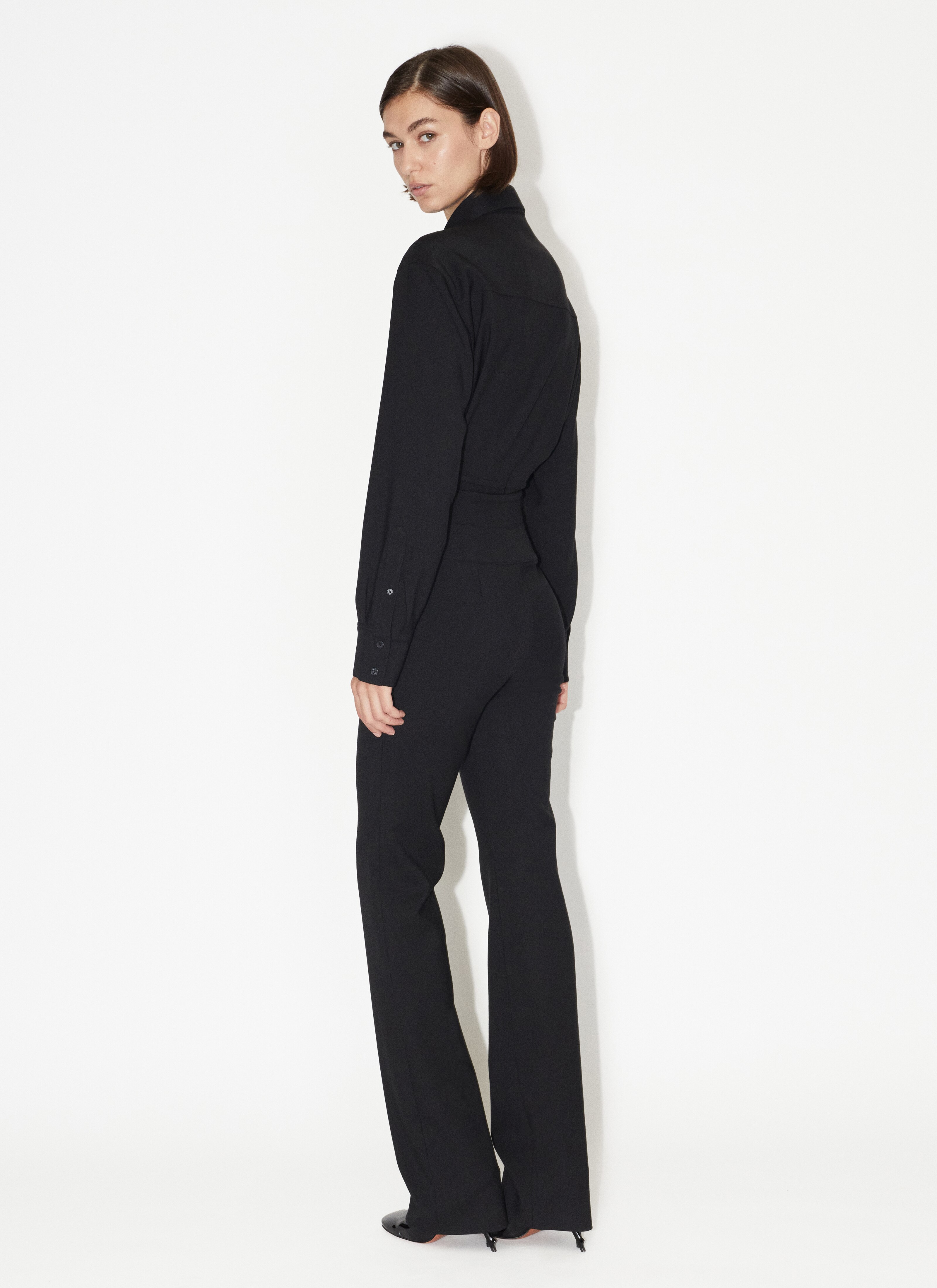 ALAÏA BLACK WOOLLEN JACKET