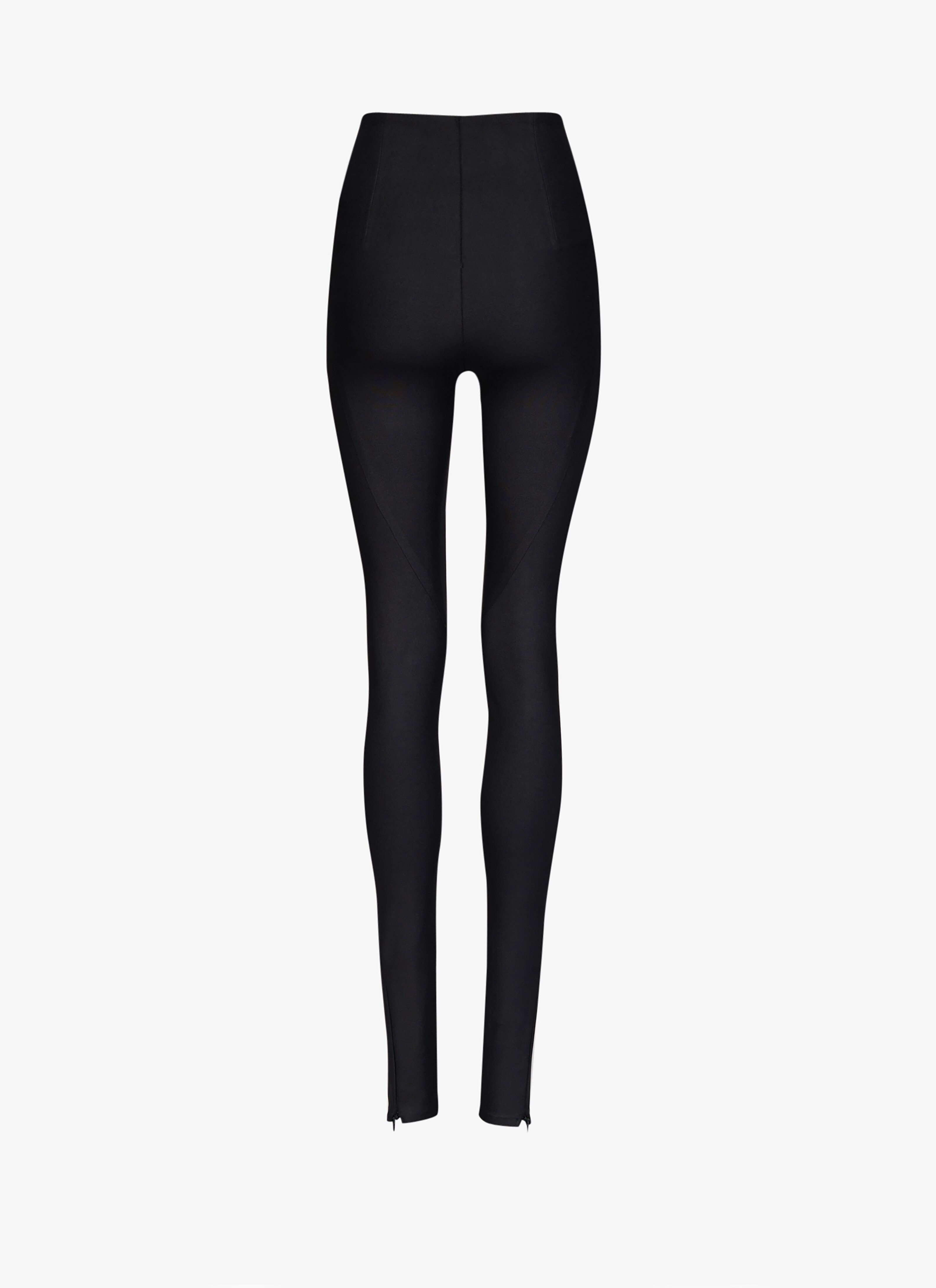 ALAÏA BLACK SCULPTING JERSEY LEGGING