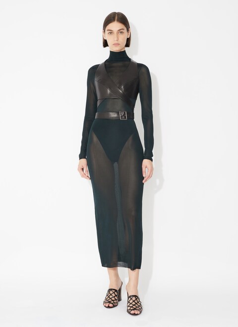 Leather bra - maison-alaia.com
