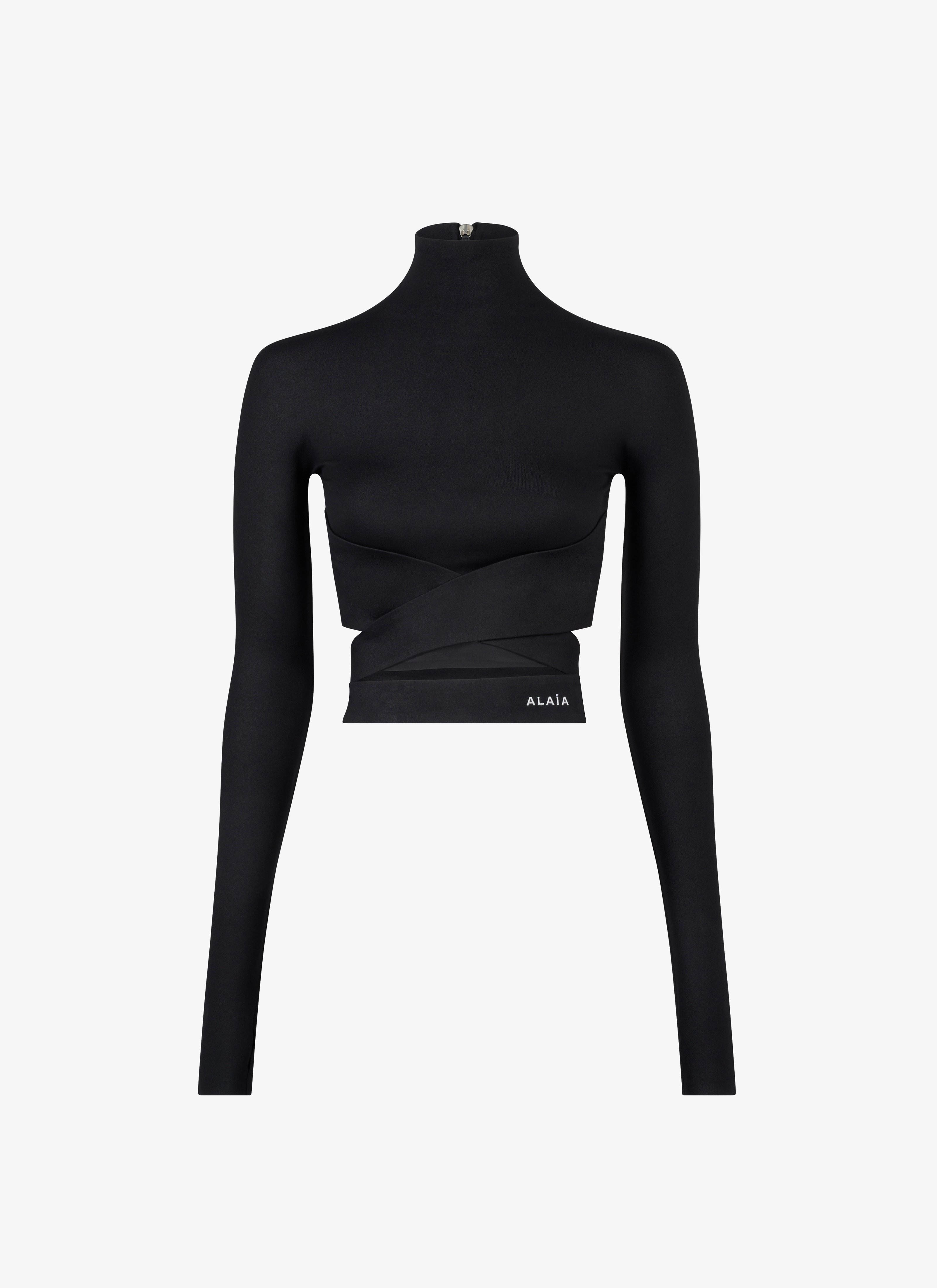Sculpting jersey top - maison-alaia.com