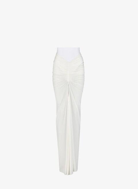 Draped jersey skirt - maison-alaia.com