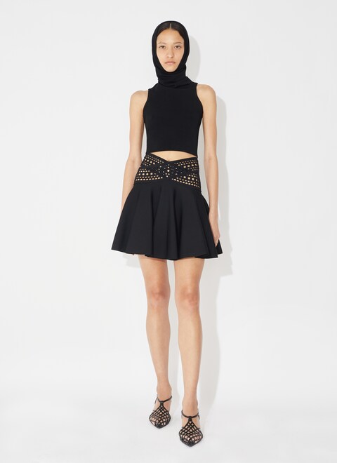 Vienne skater skirt - maison-alaia.com