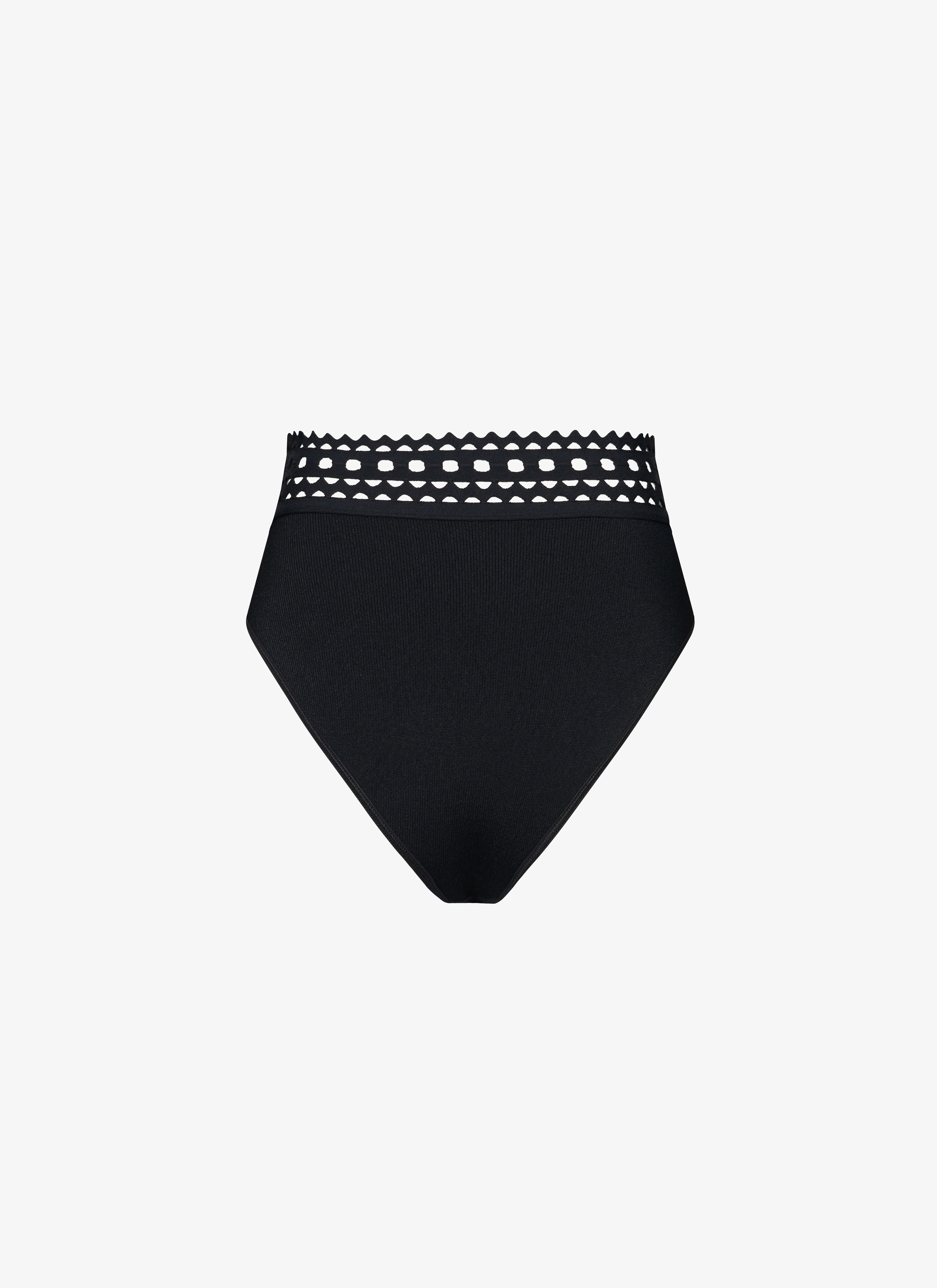 ALAÏA BLACK VIENNE CULOTTE