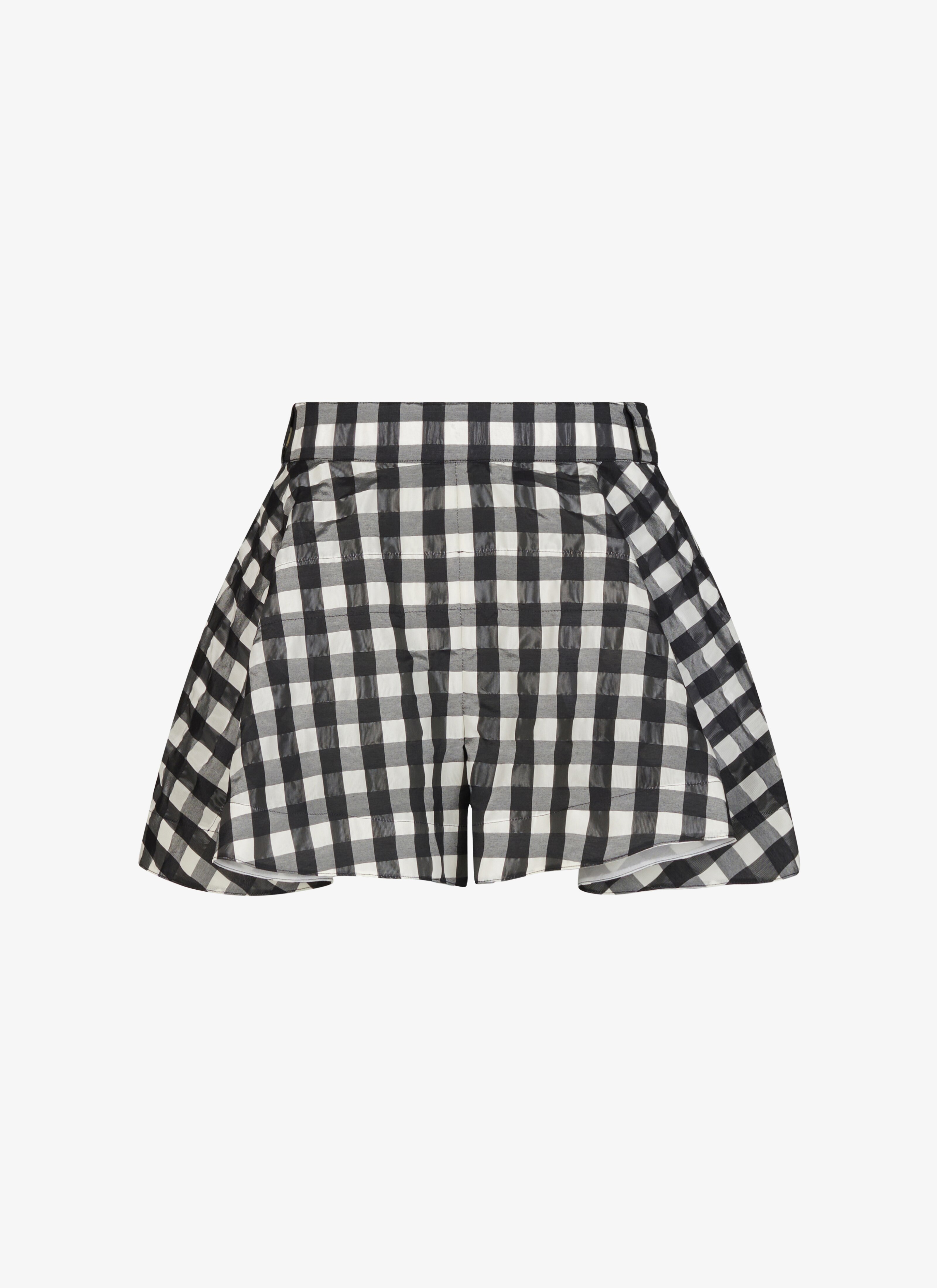 Vichy A-line short - maison-alaia.com