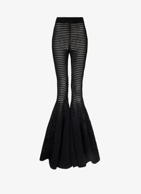 Flare 3D waffle pant - maison-alaia.com