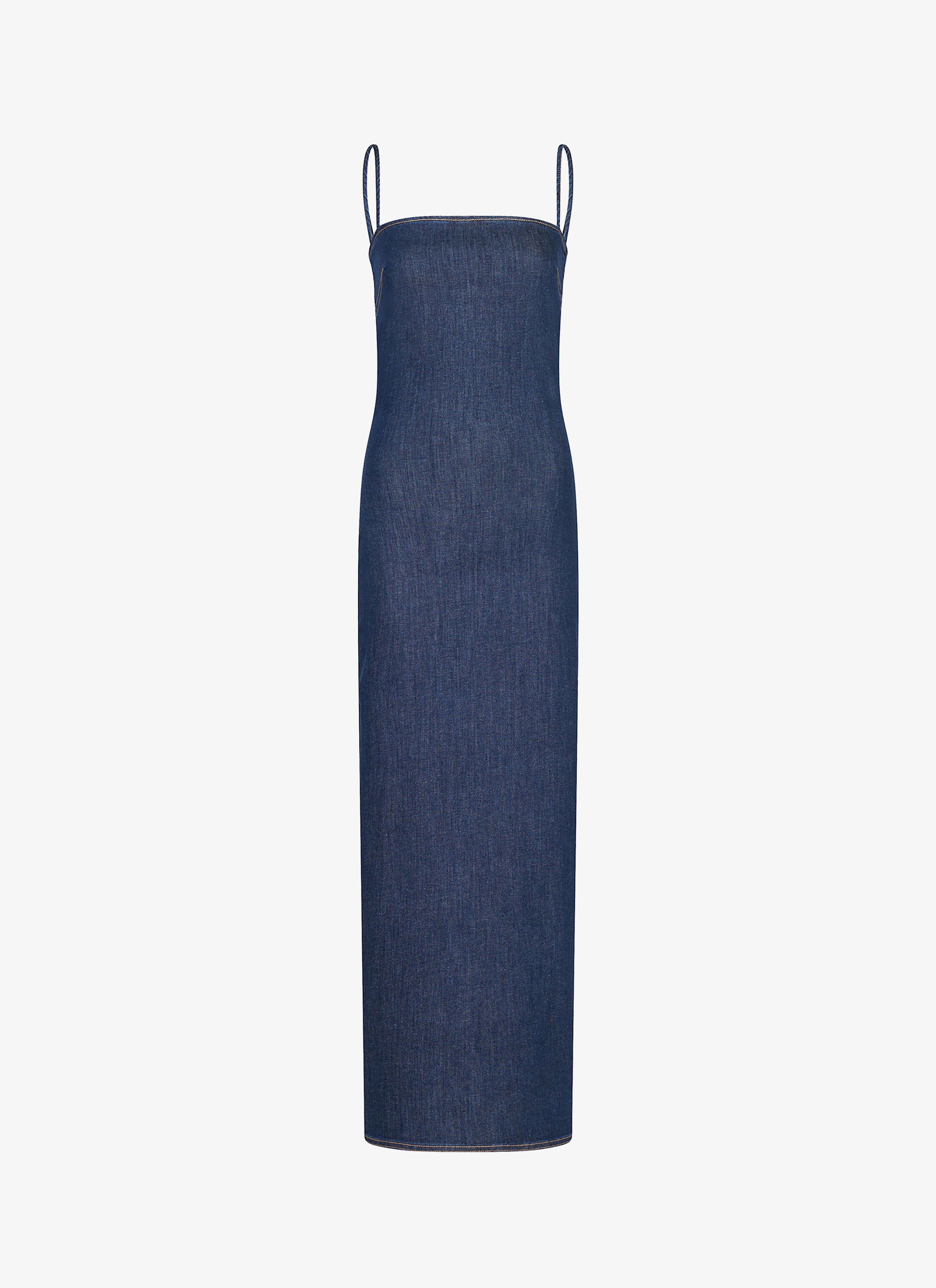 Denim tube dress - maison-alaia.com