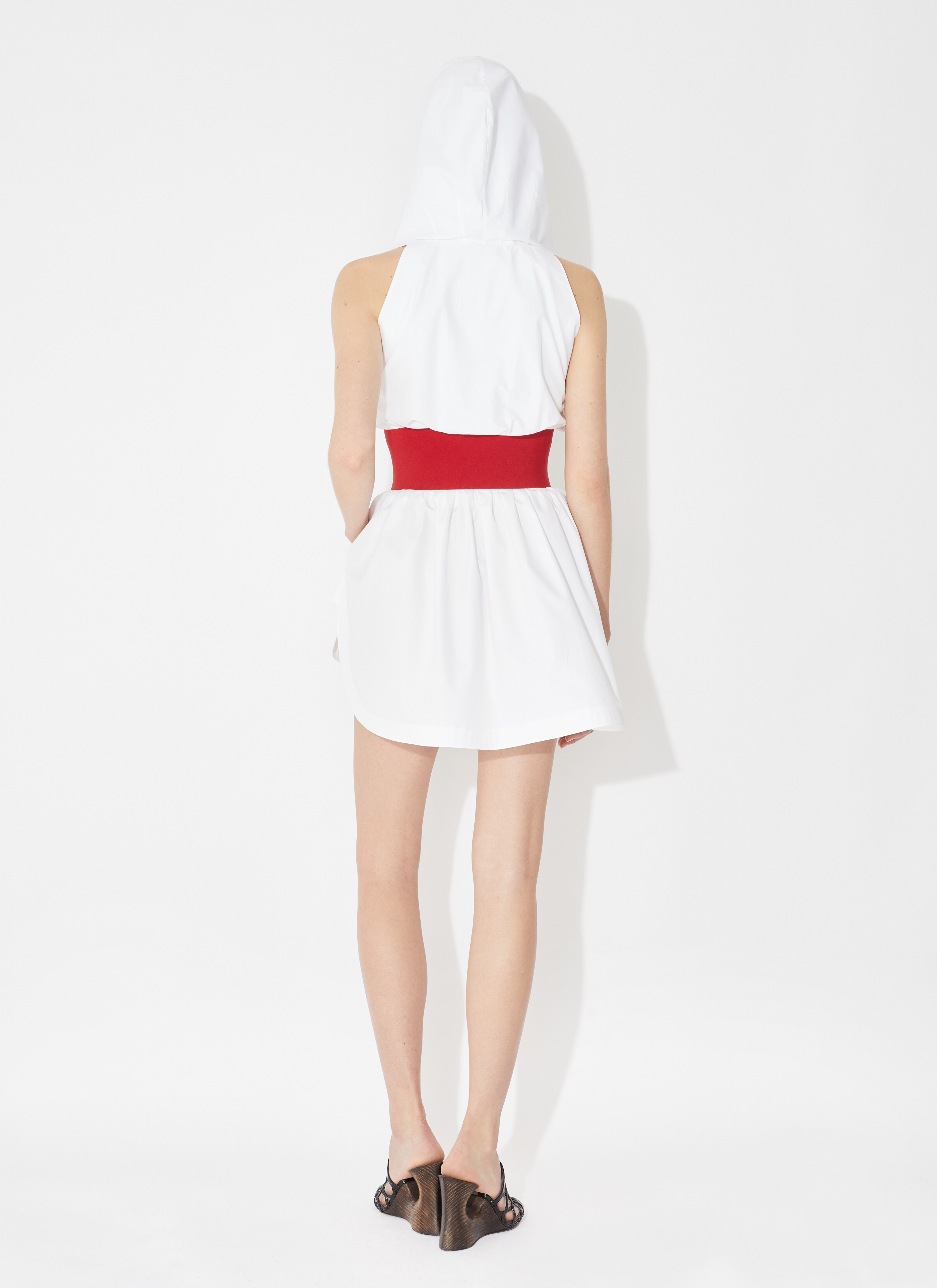 Belted hooded dress - maison-alaia.com