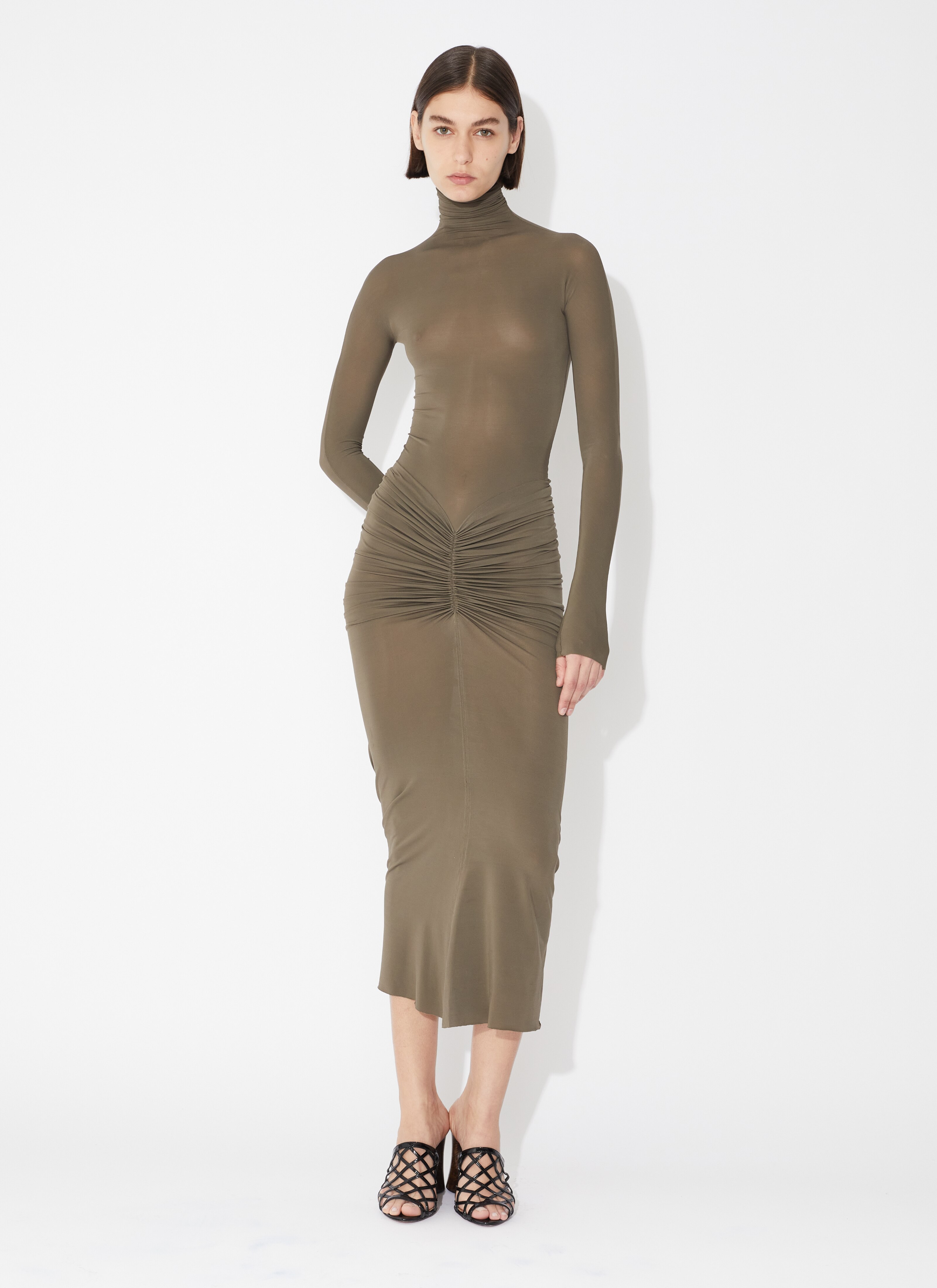 Draped jersey dress - maison-alaia.com