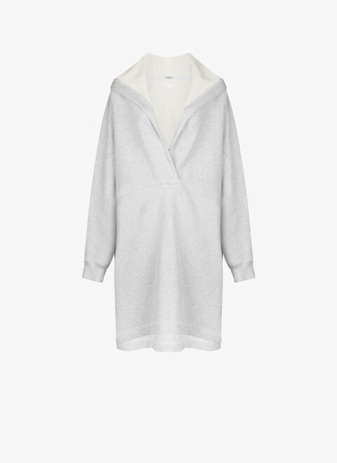 Cotton fleece dress - maison-alaia.com