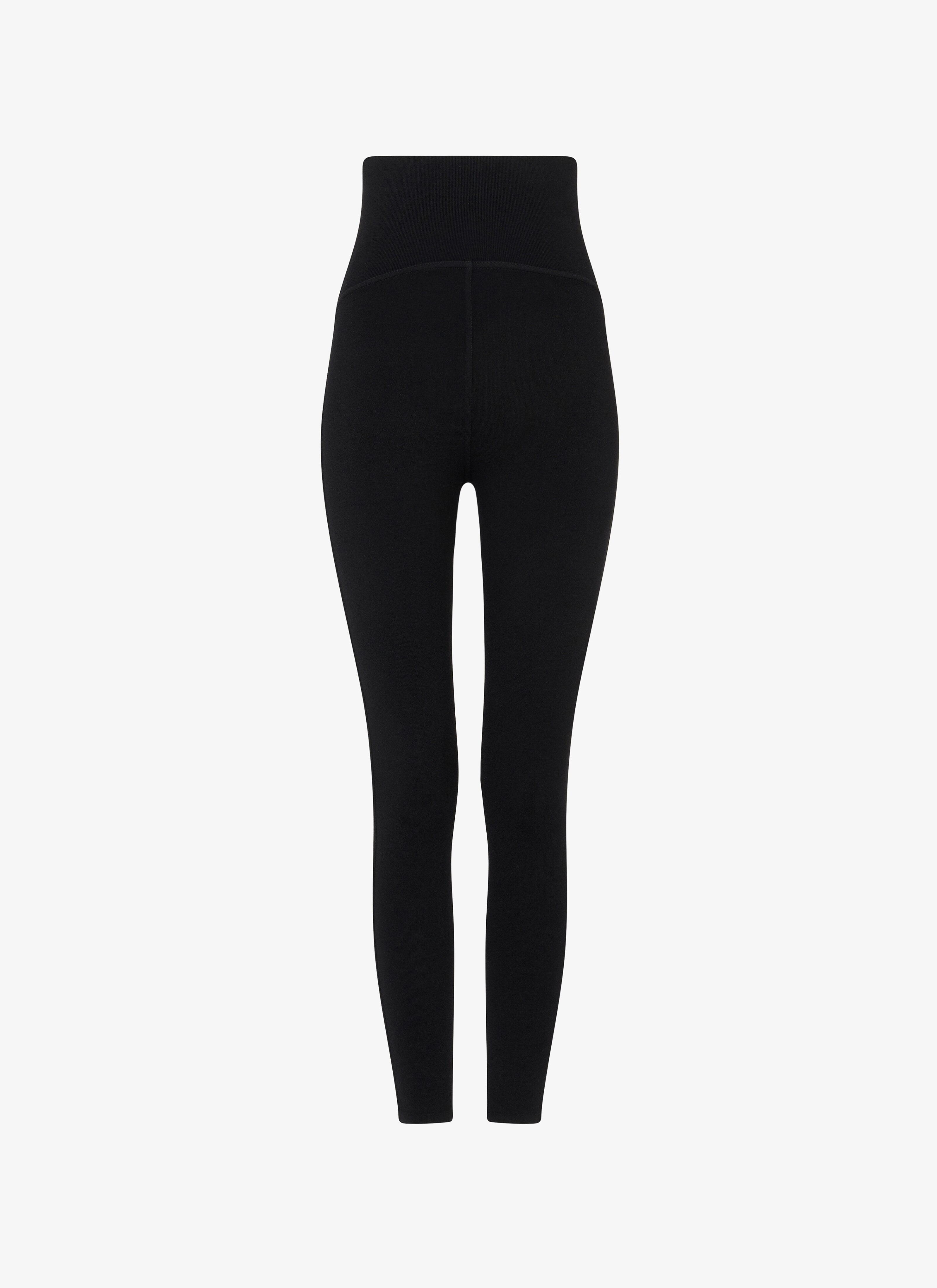 ALAÏA Women's Black Wool Legging | ALAÏA TM