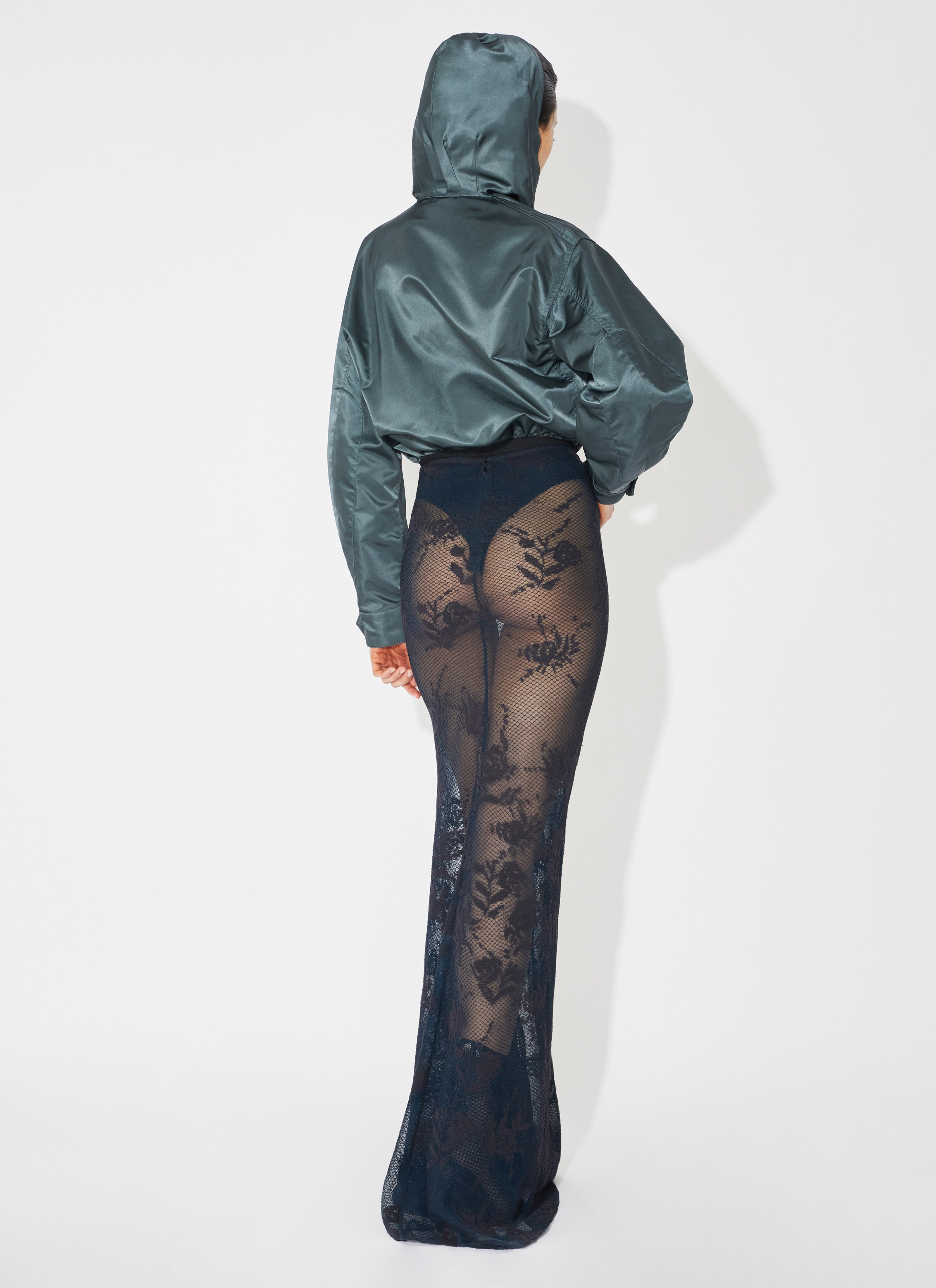 ALAÏA BLAU ROCK AUS SPITZE