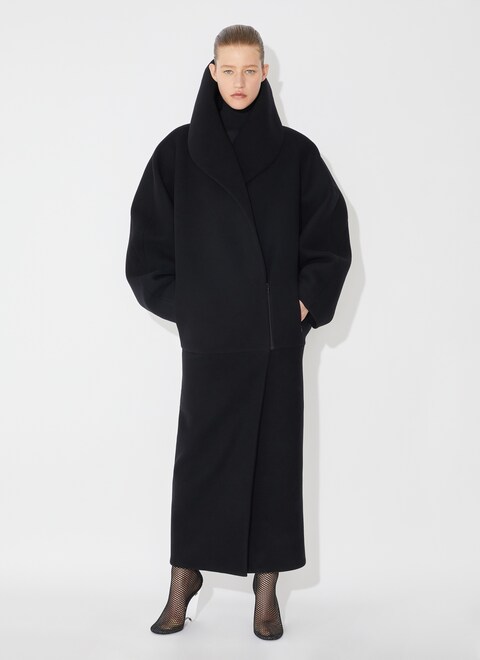 Wool cocoon coat - maison-alaia.com