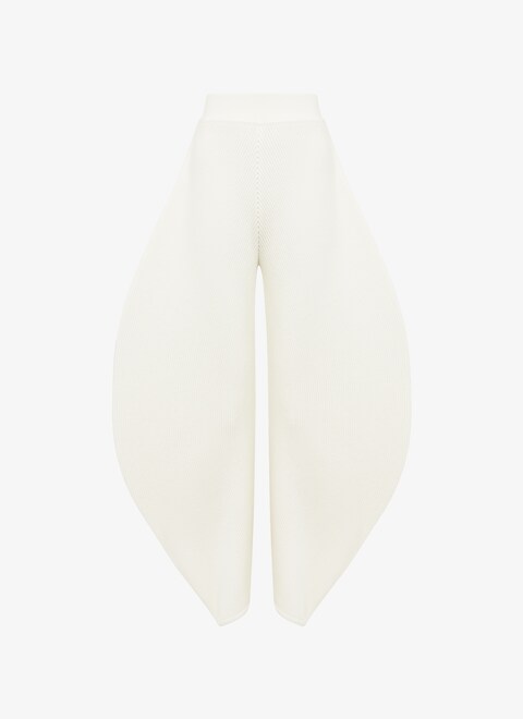 Round rib knit pant - maison-alaia.com