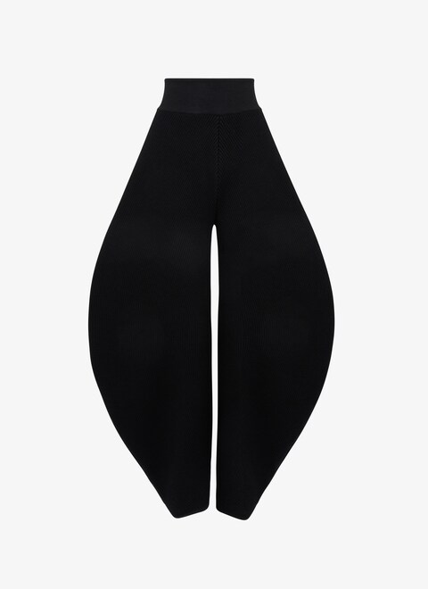 Round rib knit pant - maison-alaia.com