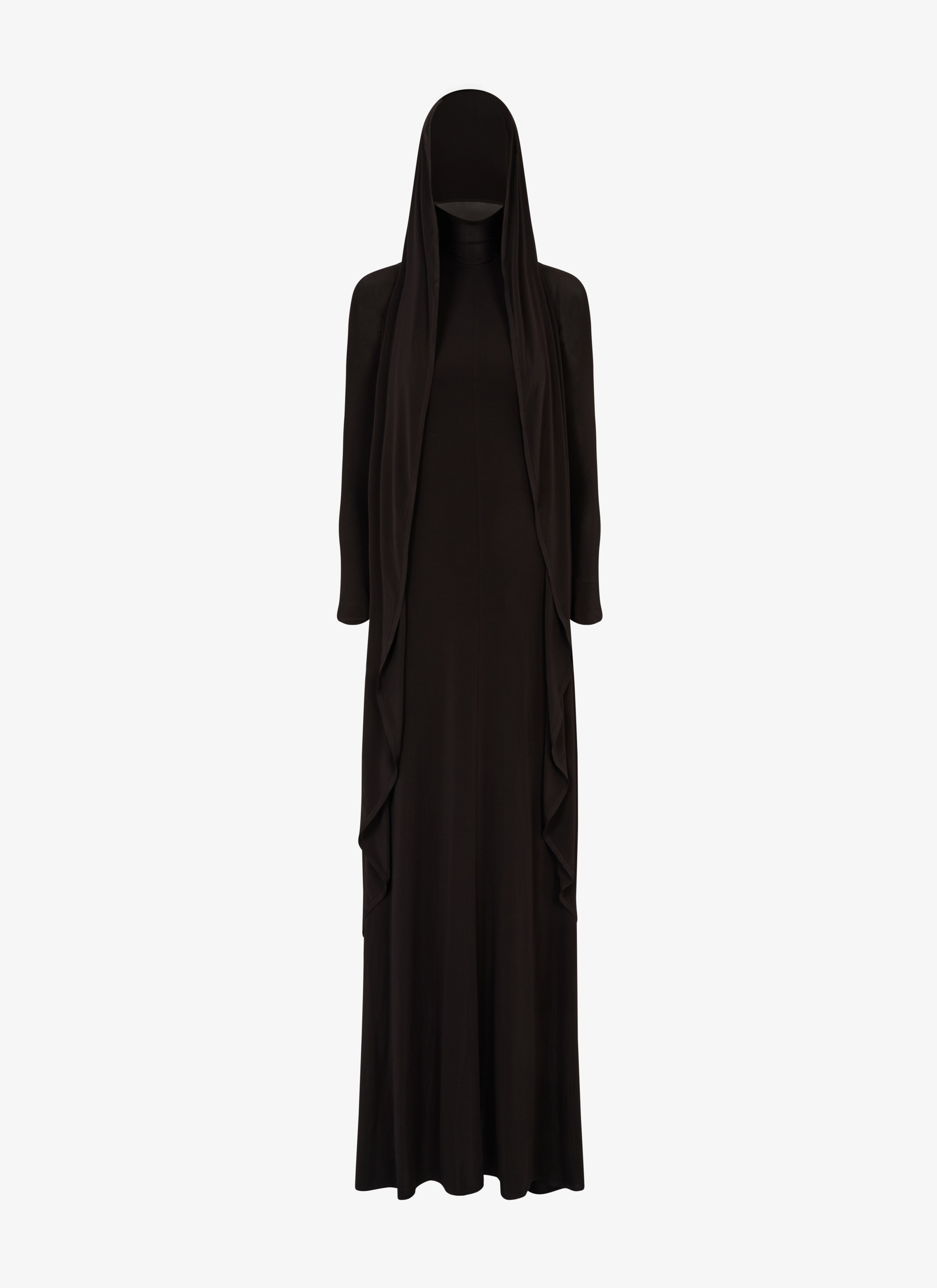 Fluid jersey dress   - maison-alaia.com