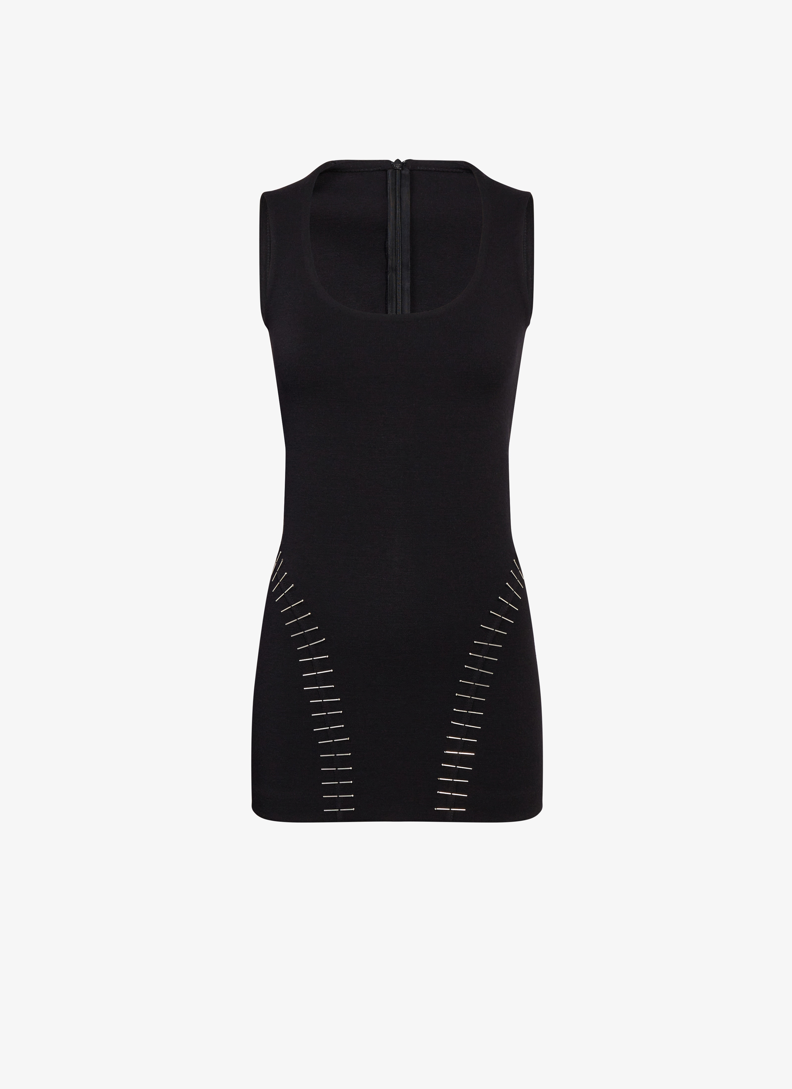 ALAÏA エンブロイダリー ミニドレス | ドレス | アライア JP