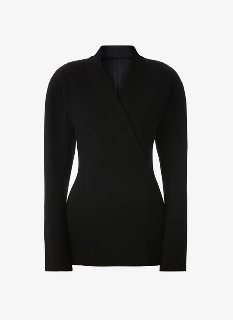 Wool cinched jacket - maison-alaia.com