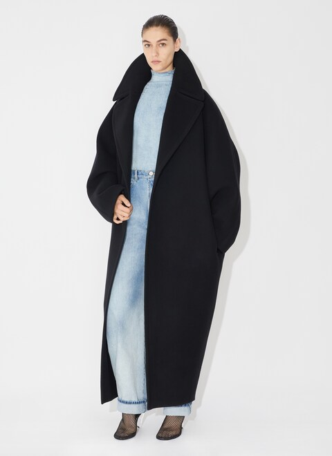 Maxi wool coat - maison-alaia.com