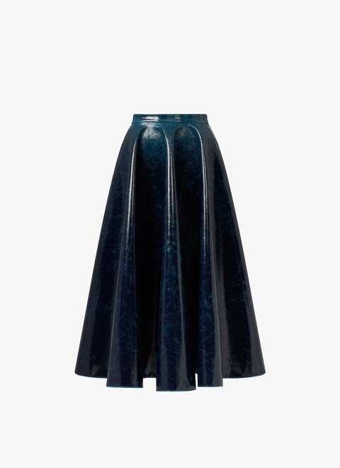 Mirror wool midi skirt - maison-alaia.com