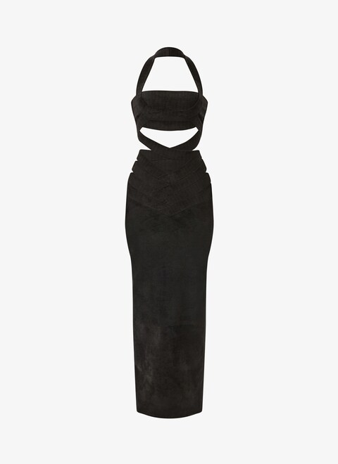 Velvet band dress - maison-alaia.com