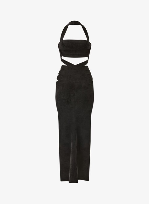 Velvet band dress - maison-alaia.com