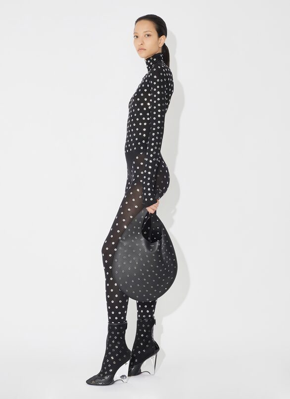 Eyelet tights ALAÏA BLACK EYELET TIGHTS