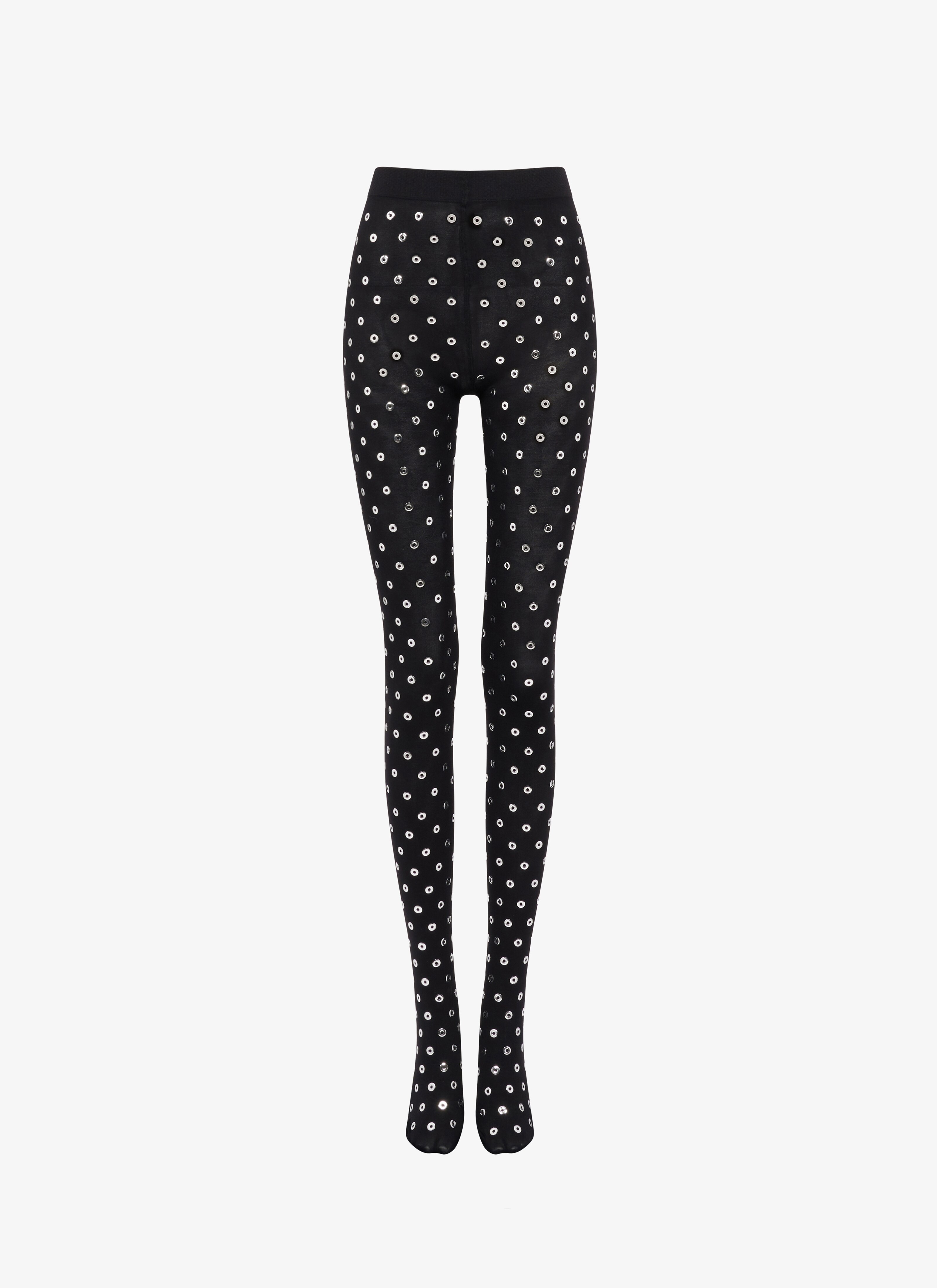 STRUMPFHOSE MIT ÖSEN maison-alaia.com