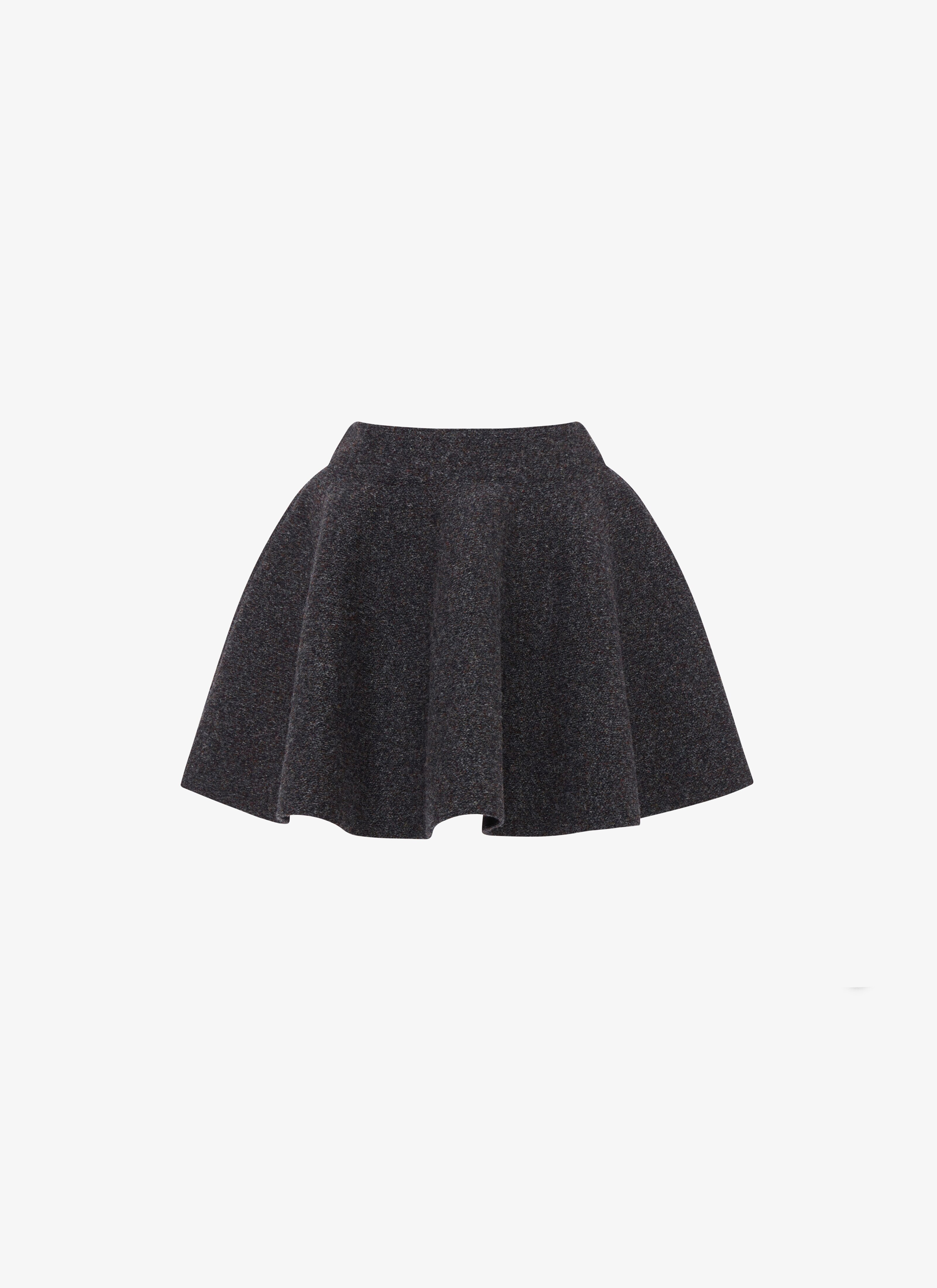 Shetland wool skater skirt - maison-alaia.com