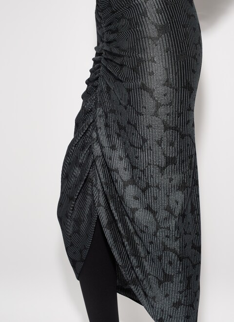 Jacquard draped dress   - maison-alaia.com