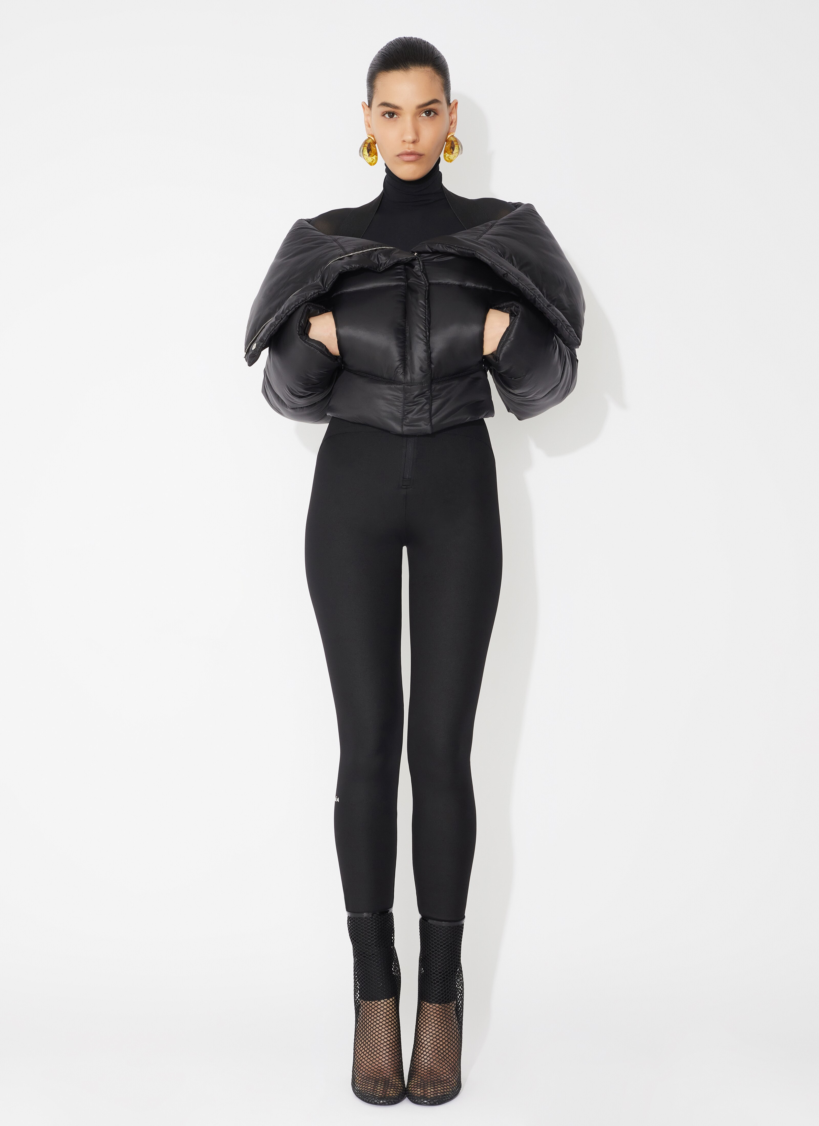 ALAÏA BLACK PUFFER JACKET