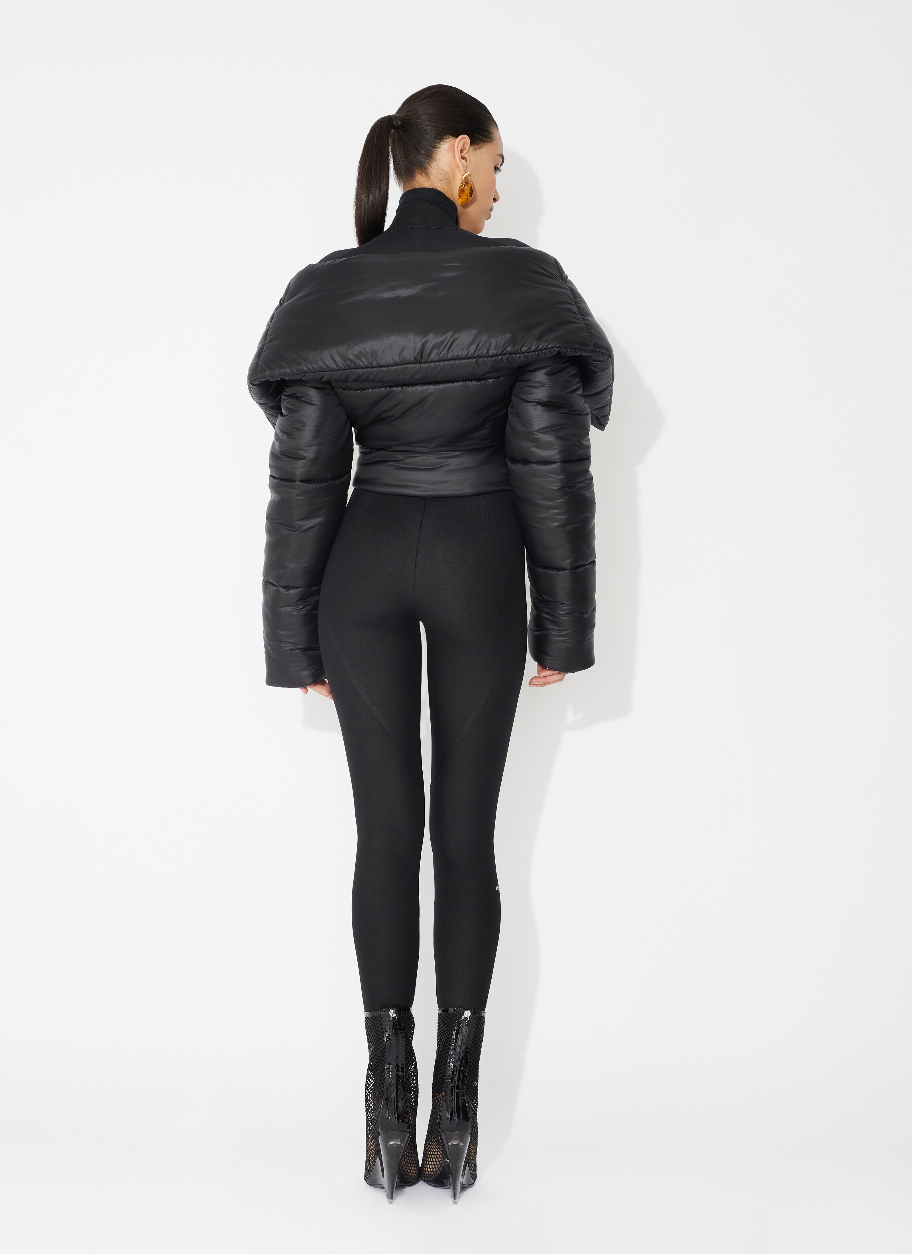 ALAÏA BLACK PUFFER JACKET