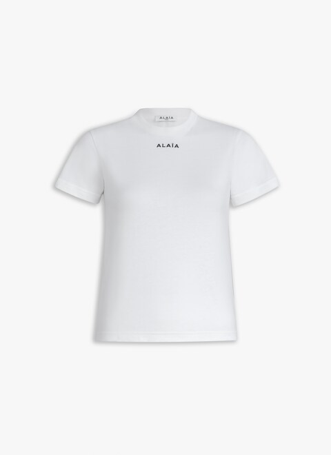 FITTED T-SHIRT ALAÏA - maison-alaia.com