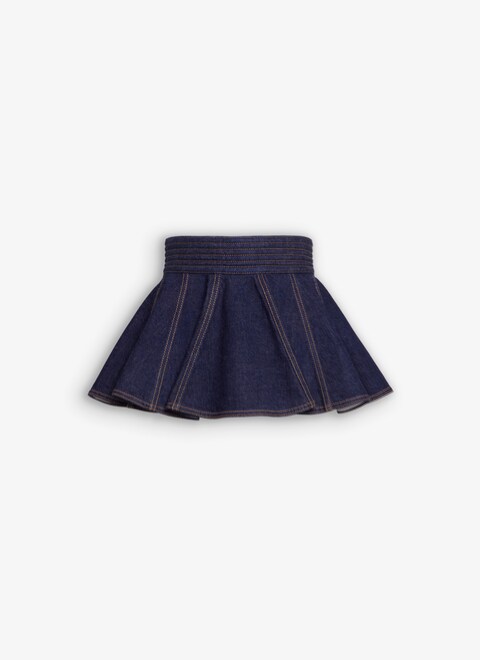 BRUT DENIM SKIRT BELT - maison-alaia.com